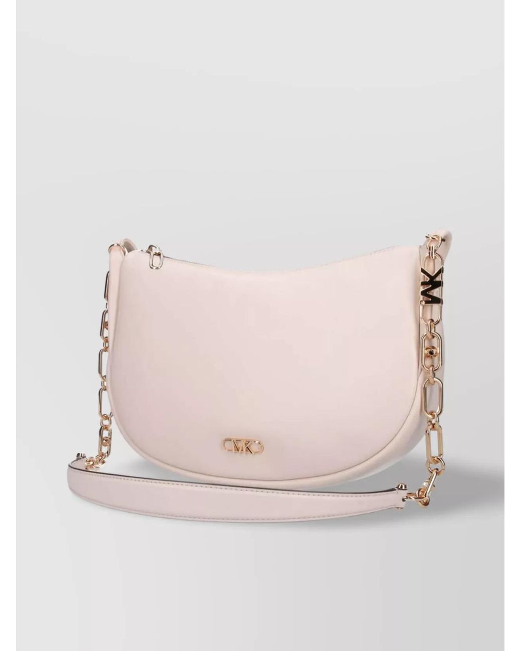 Michael Kors Pink Shoulder Bag With Adjustable Strap And-Tone Hardware