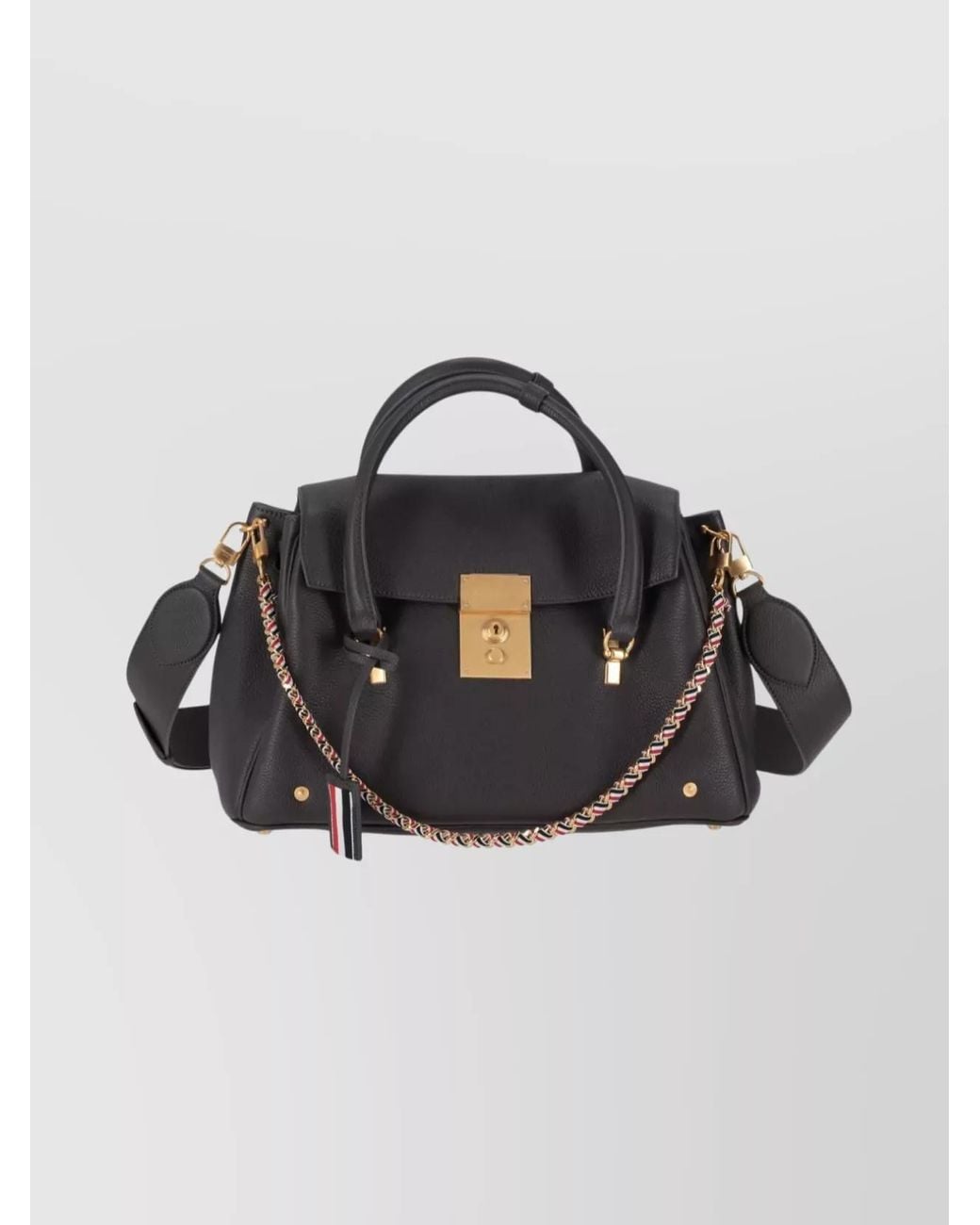 Thom Browne Multicolor Leather Shoulder Bag