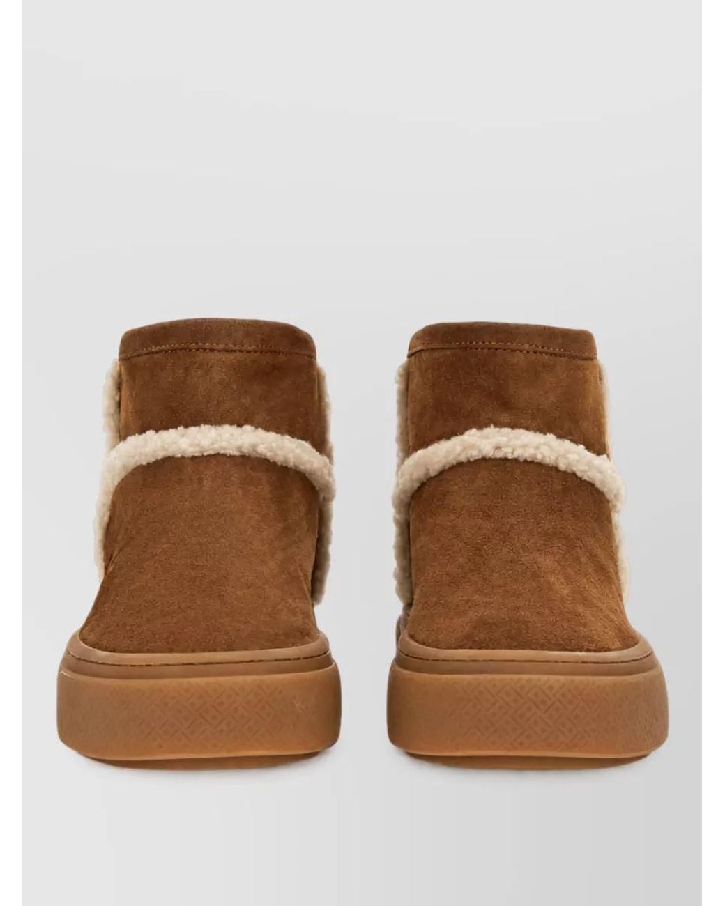 Hogan Brown Suede Ankle Boots