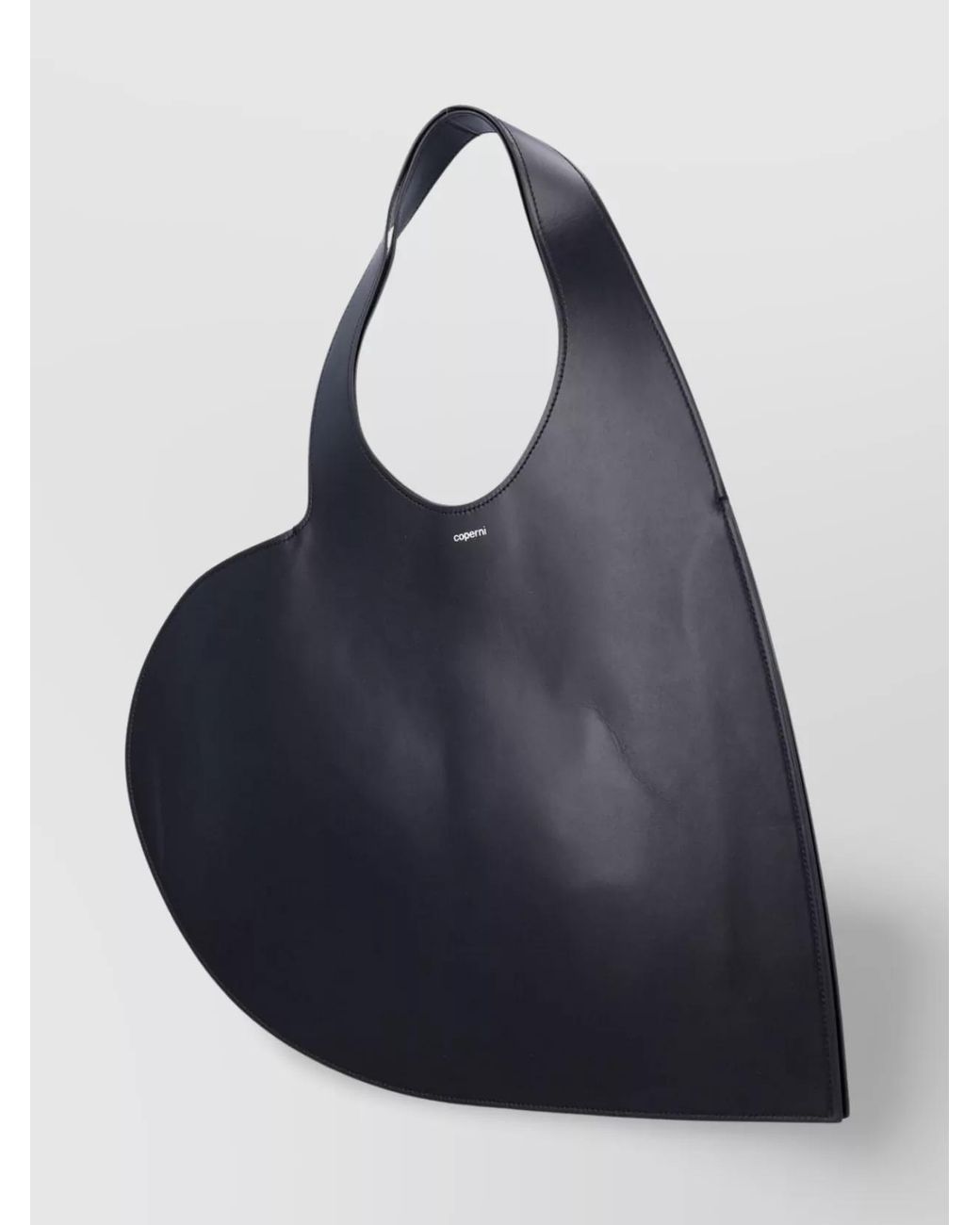 Coperni Blue Heart Leather Tote Bag