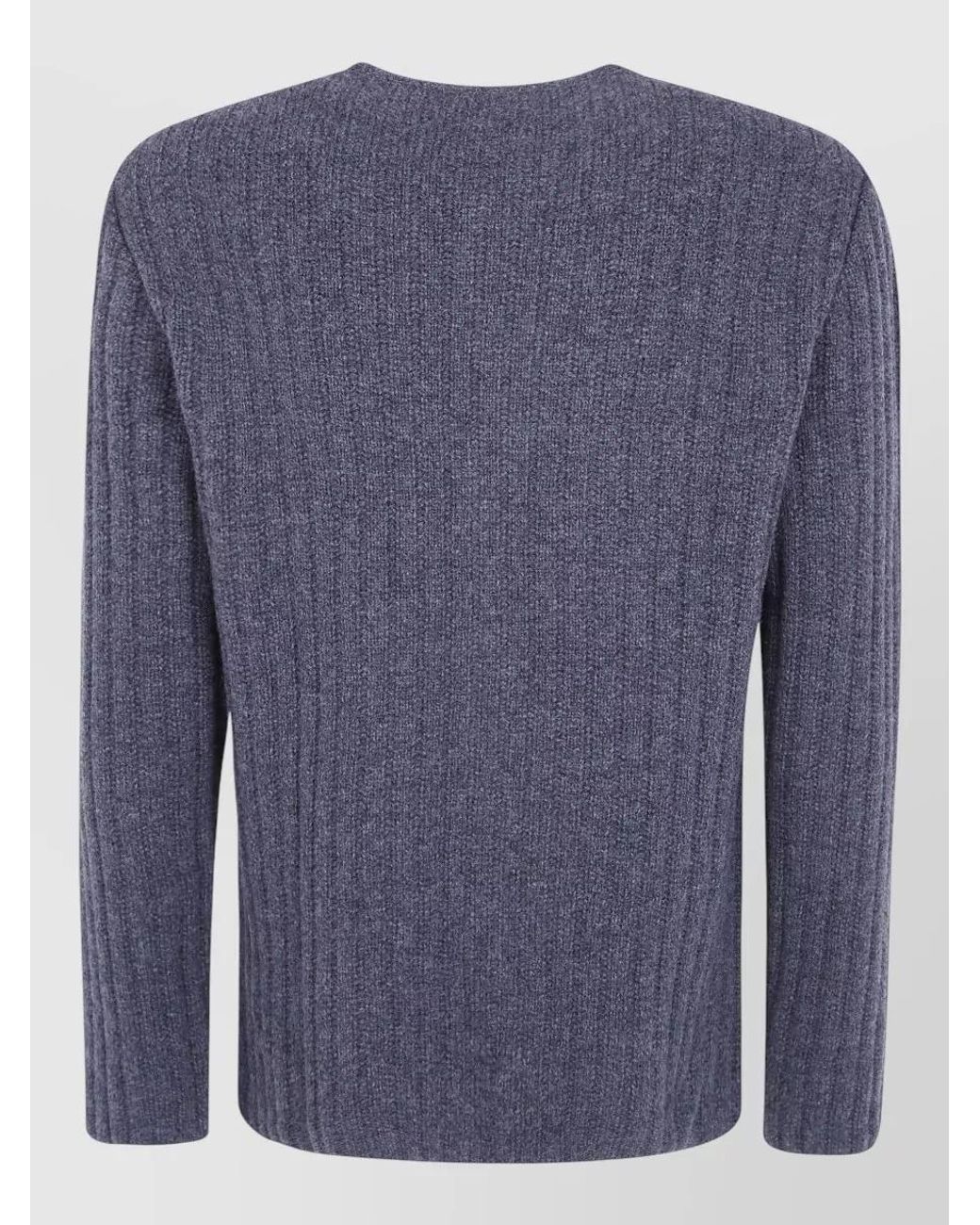 Lardini Blue Cashmere Wool Coat for men