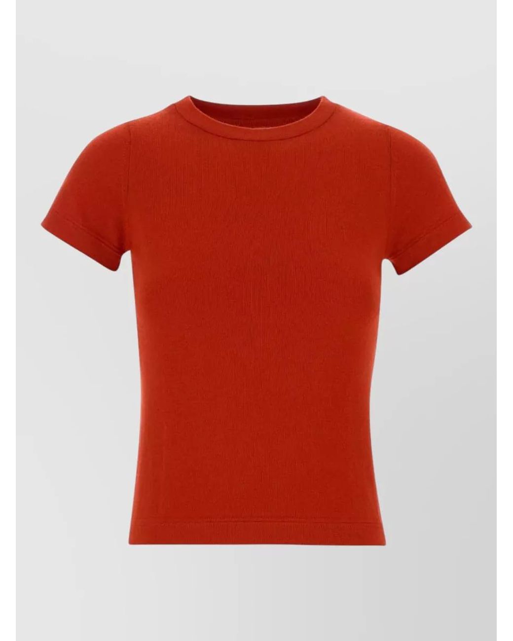 Extreme Cashmere Red Cashmere T-Shirt