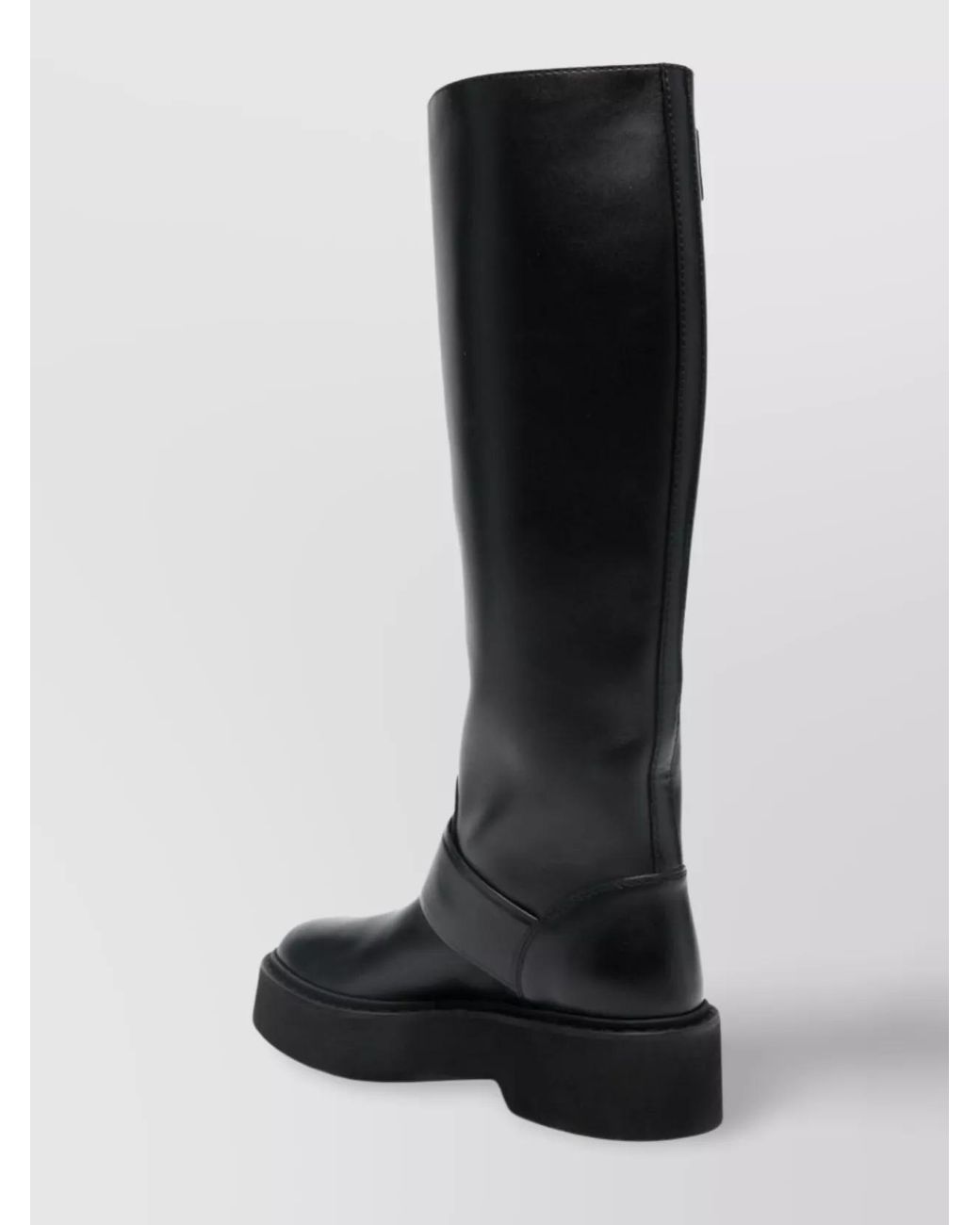Roger Vivier Black Viv Rangers High Leather Boots