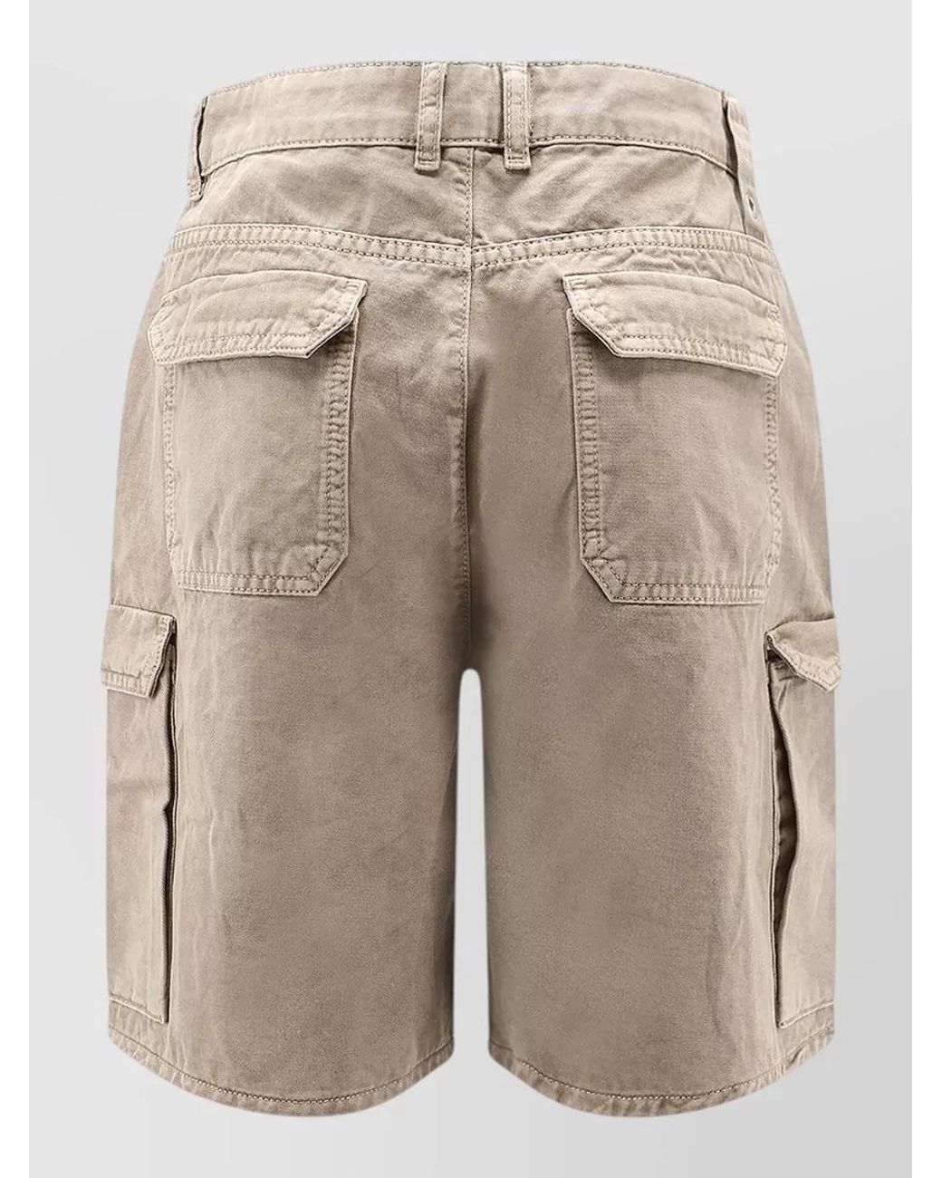 Represent Natural Cotton Cargo Shorts for men