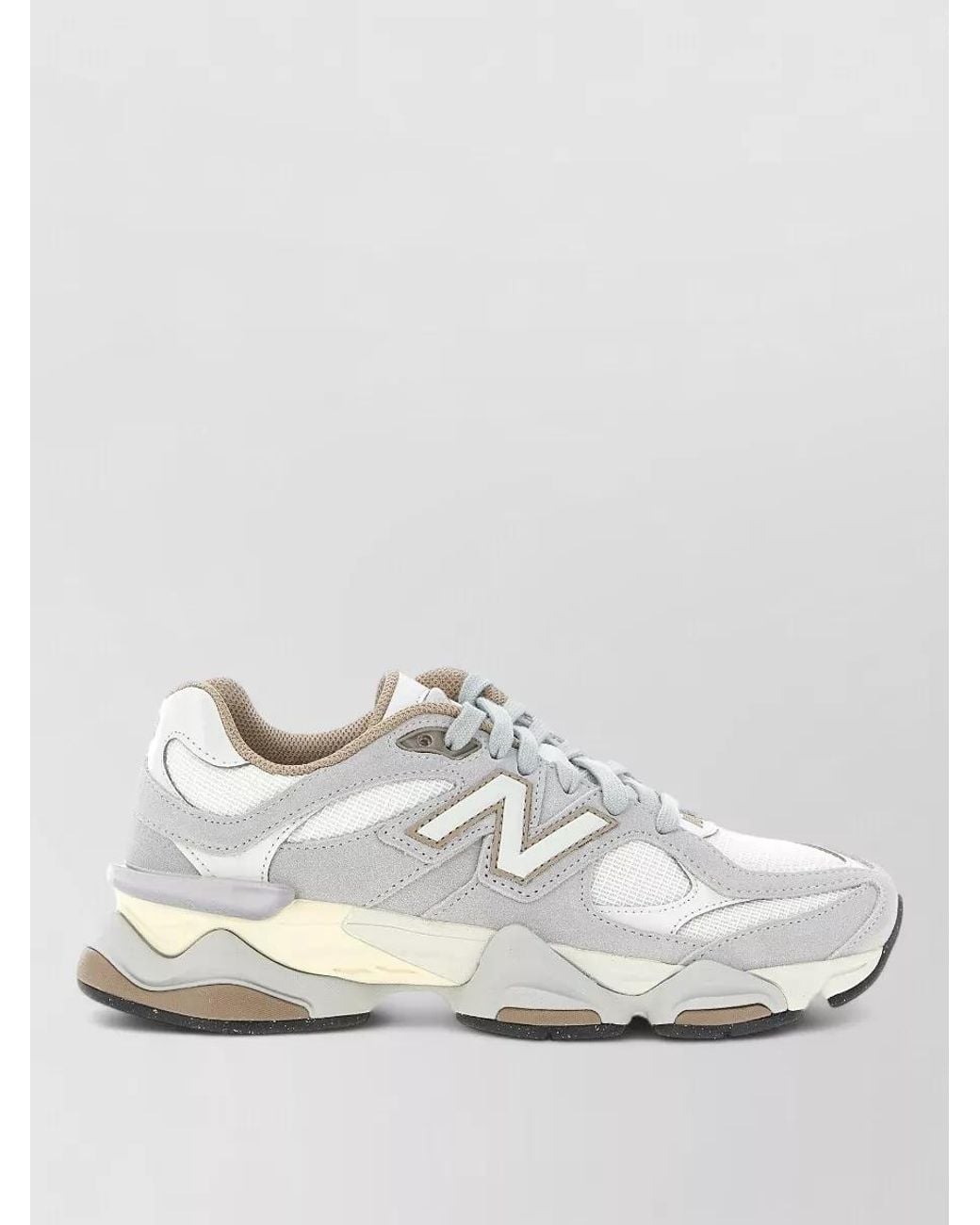 New Balance White Low-Top Sneakers