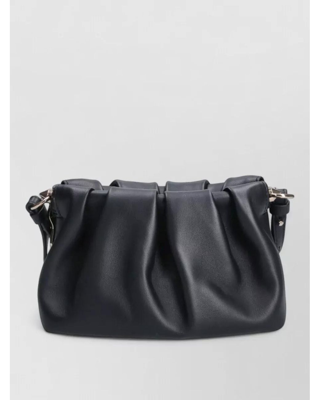 Christian Louboutin Black Eva Mini Leather Clutch Bag