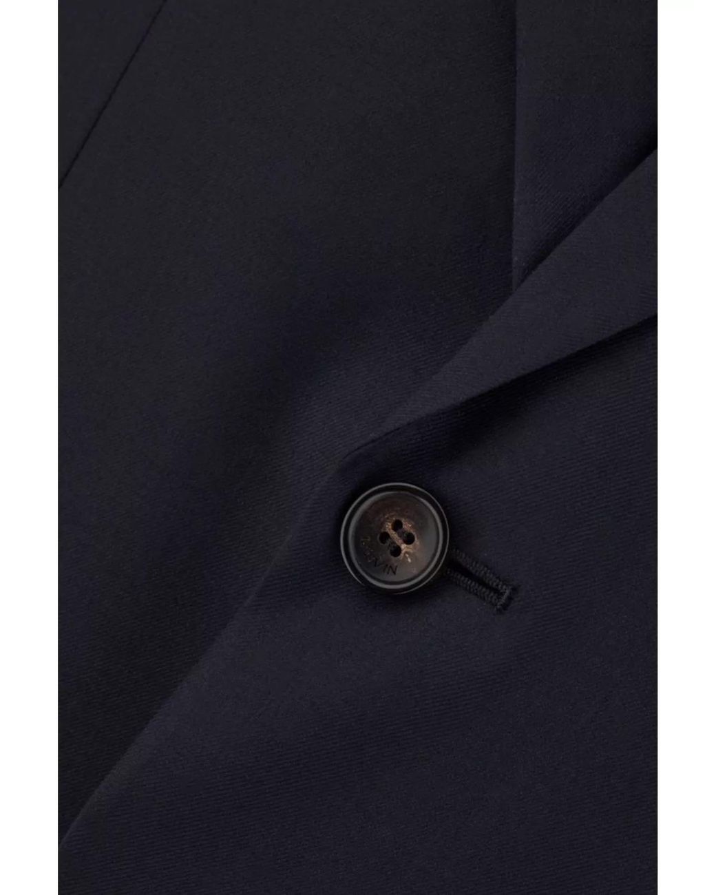 Lanvin Blue Wool Single-Breasted Blazer for men