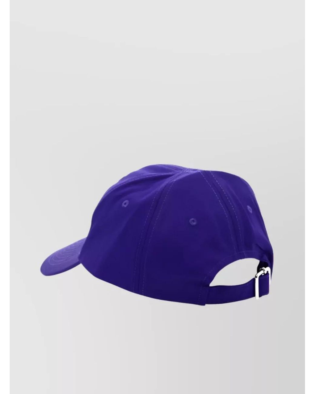 Off-White c/o Virgil Abloh Blue Cotton Logo-Patch Baseball Cap for men