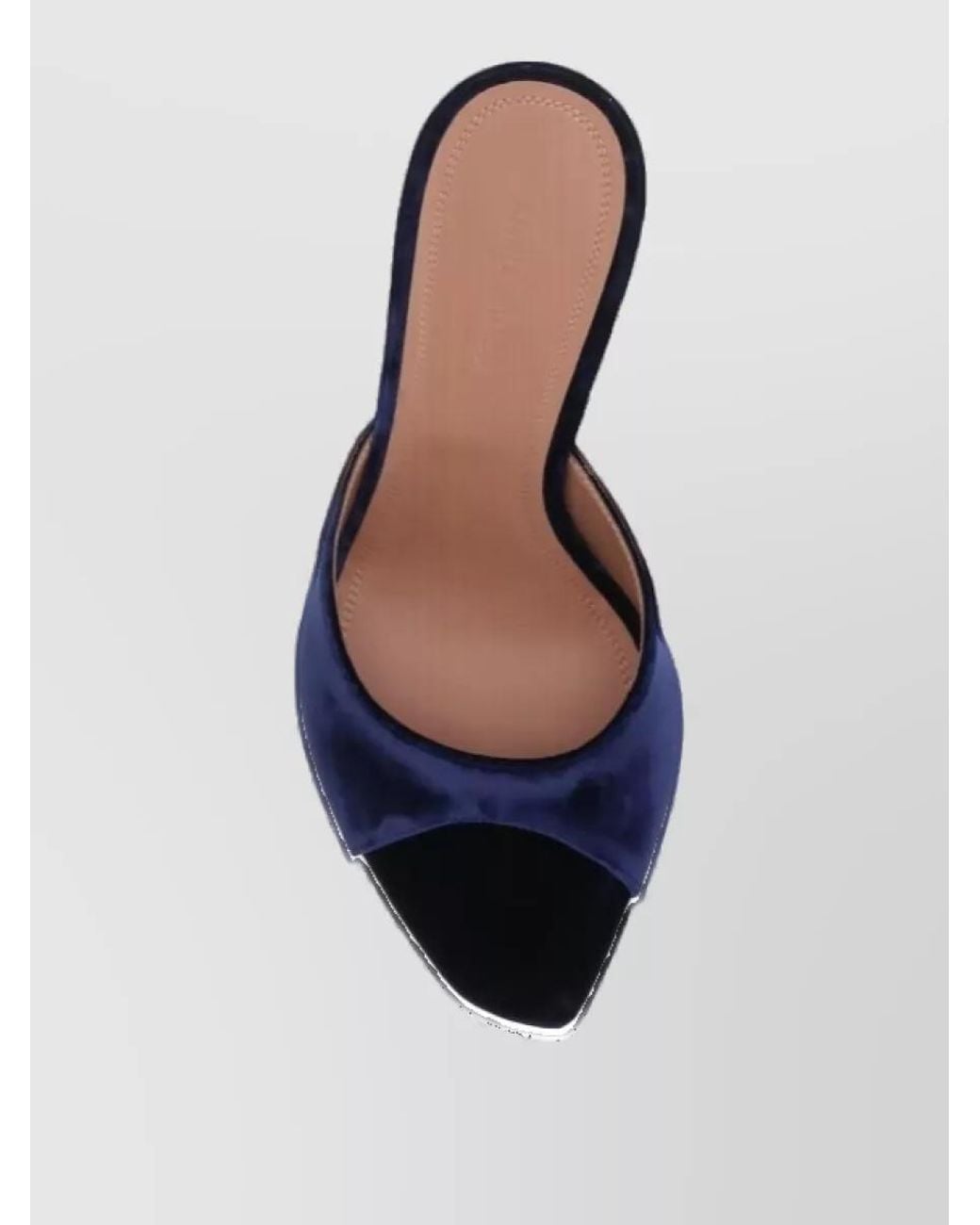 AMINA MUADDI Multicolor Velvet Stiletto Mules