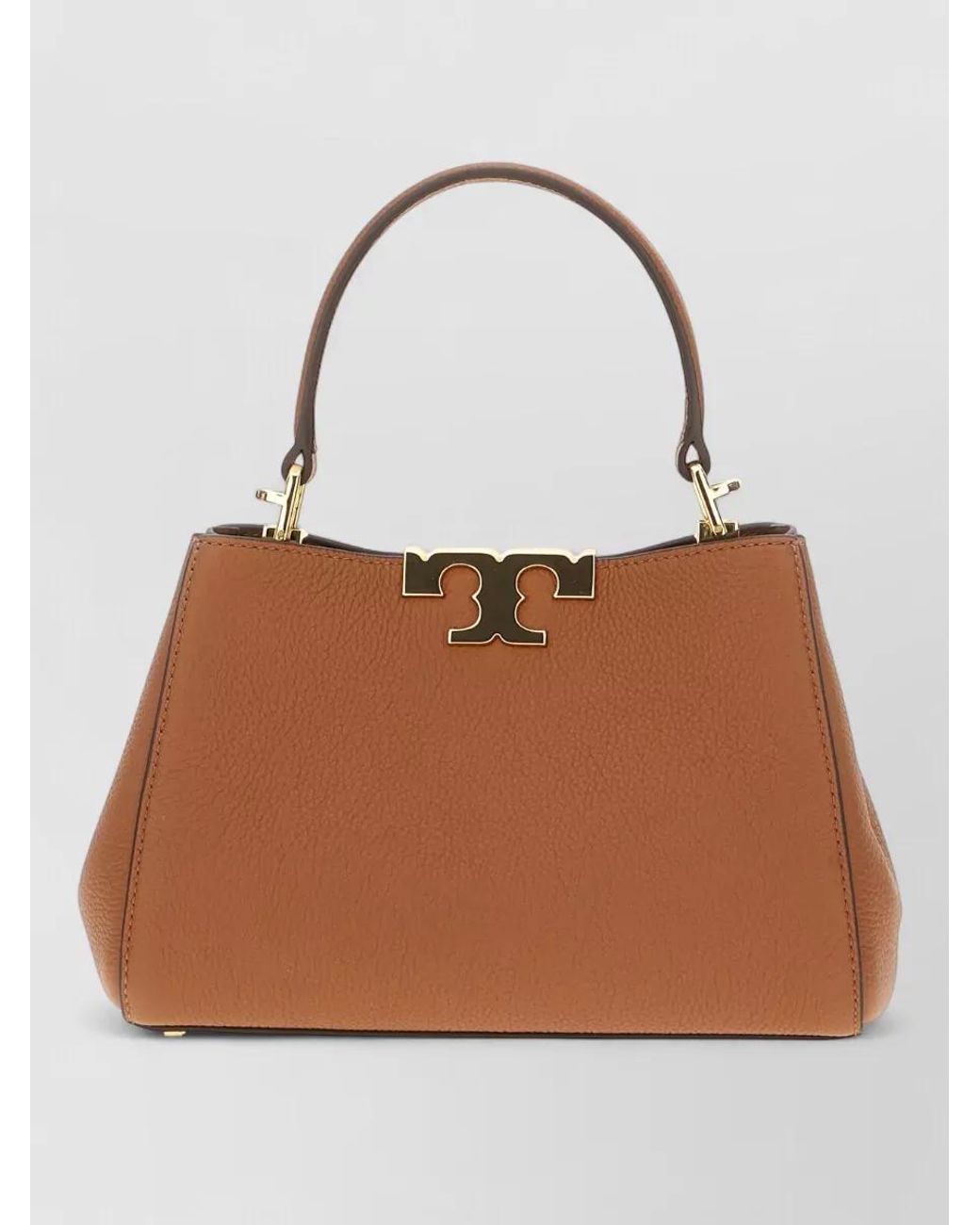 Tory Burch Brown Eleanor Mini Leather Shoulder Bag