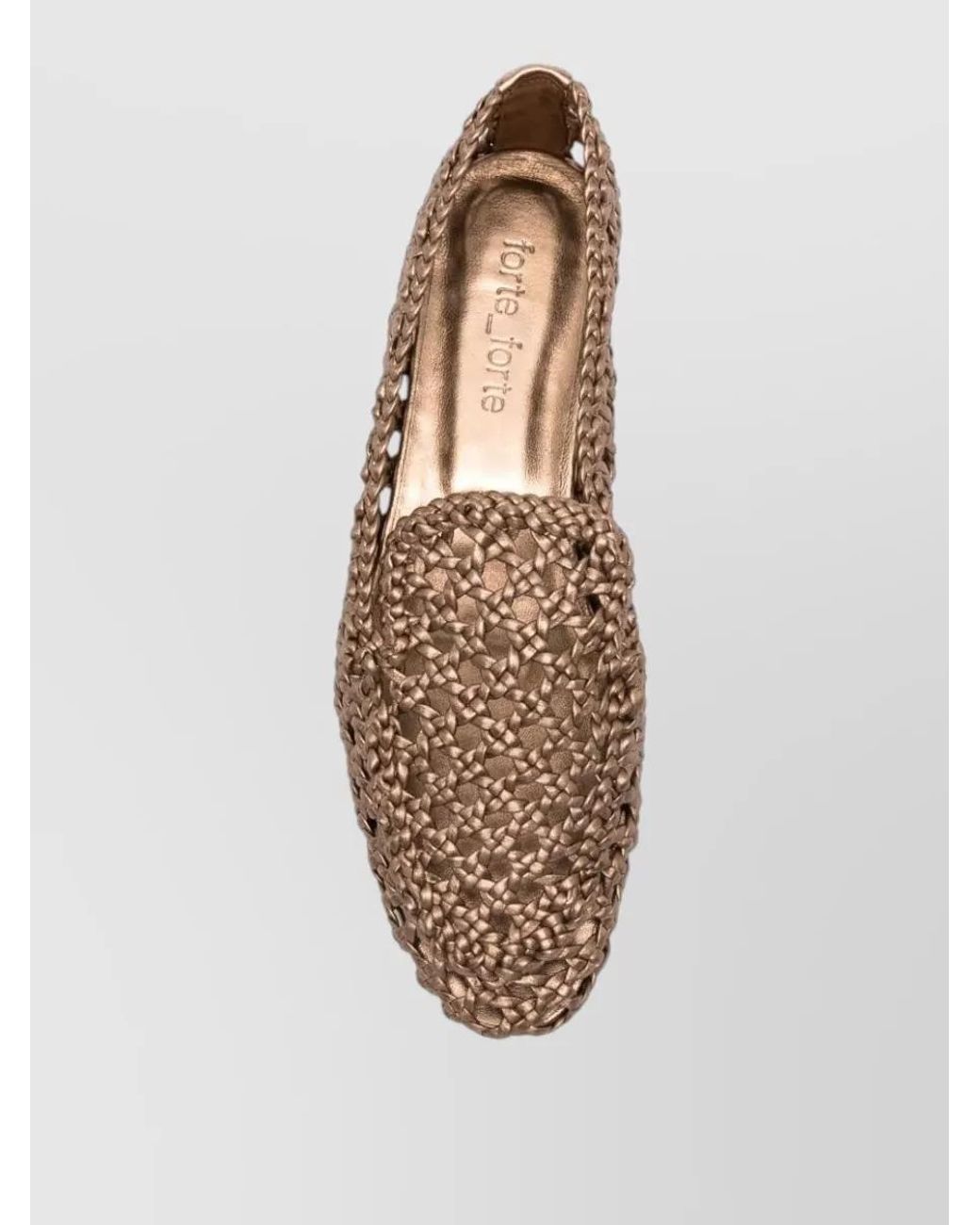 Forte_forte Brown Leather Slippers
