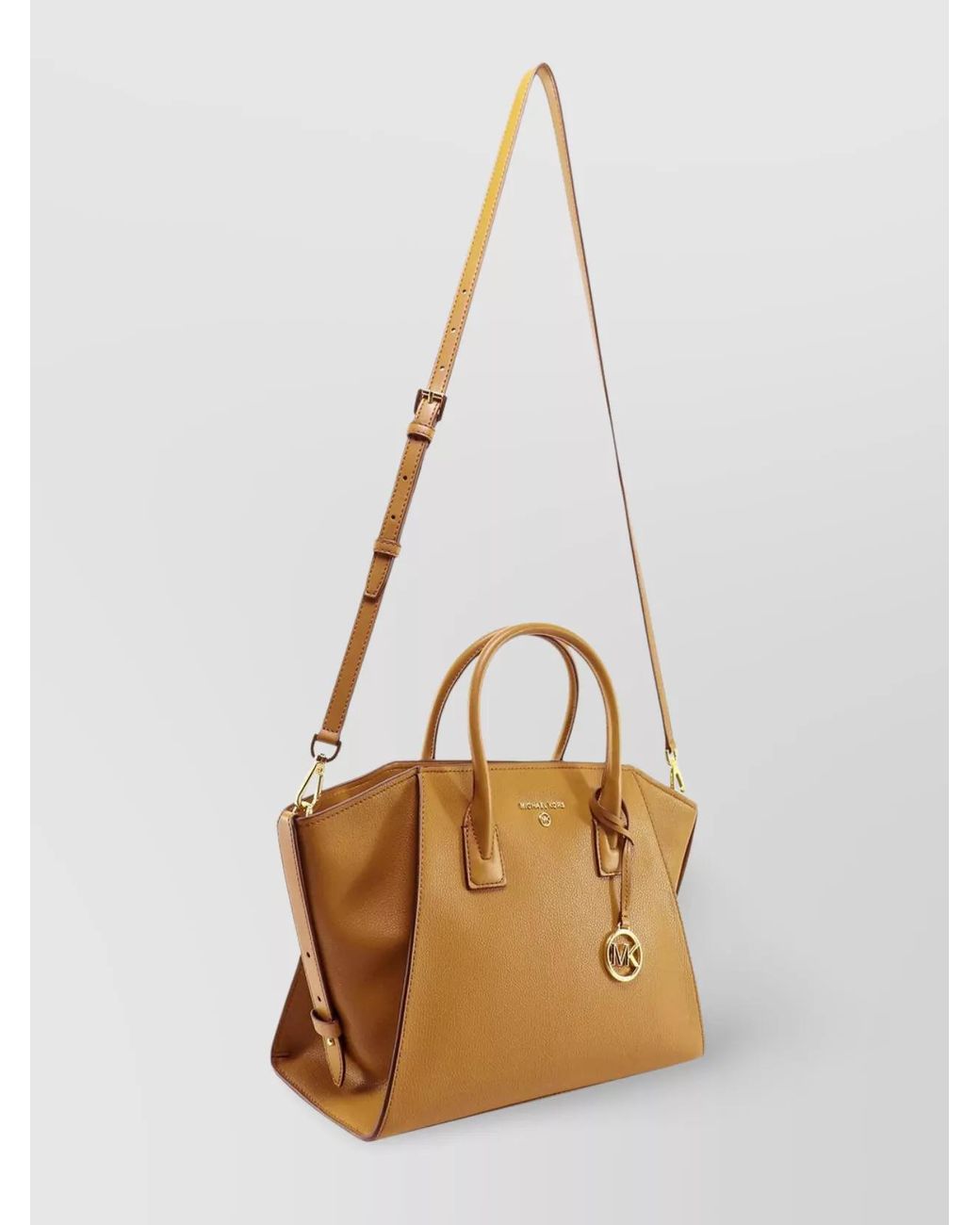 Michael Kors Brown Na Leather Crossbody Bag