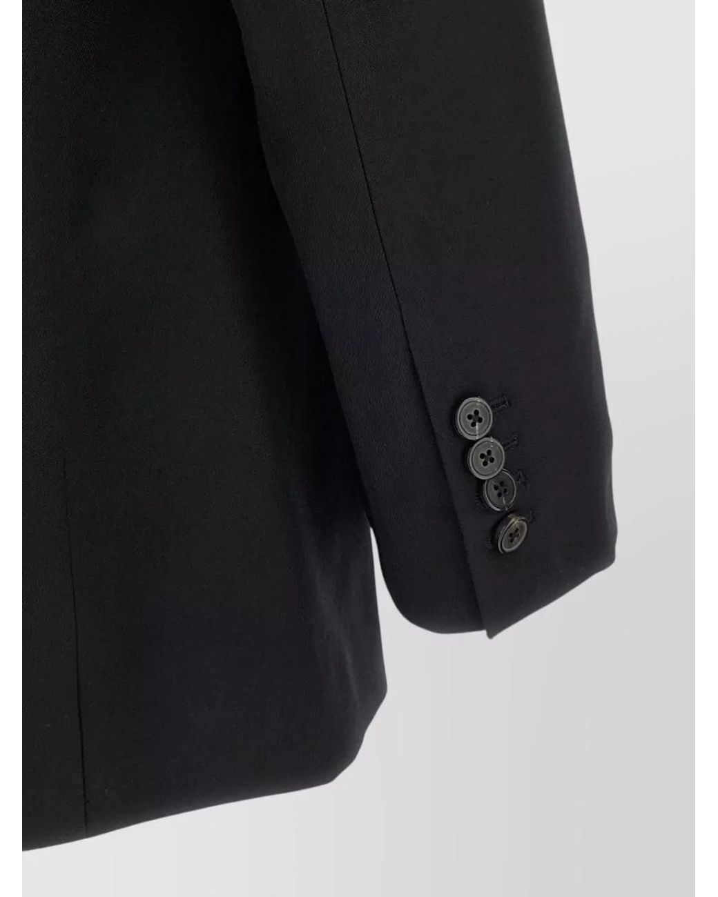 Dries Van Noten Black Wool Blazer for men