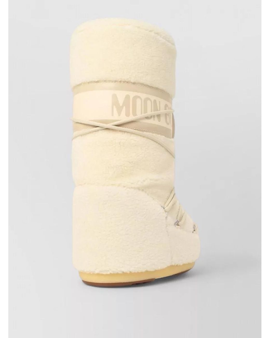 Moon Boot Natural Mb Icon Fleece Teddy Boots