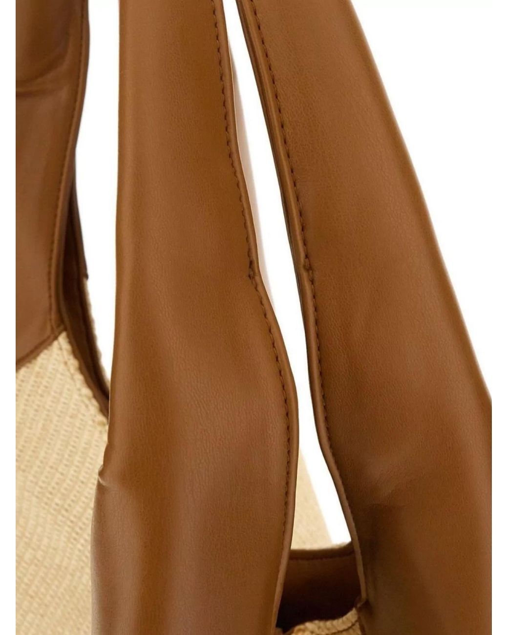 THEMOIRÈ Natural Straw Shoulder Bag