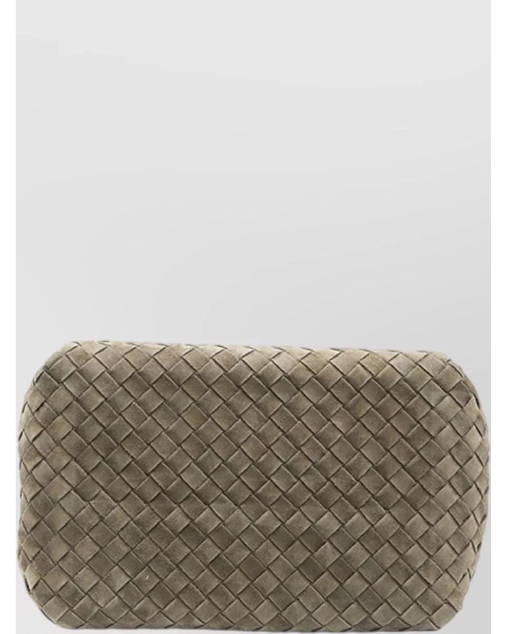 Bottega Veneta Gray Parachute Large Leather Tote Bag
