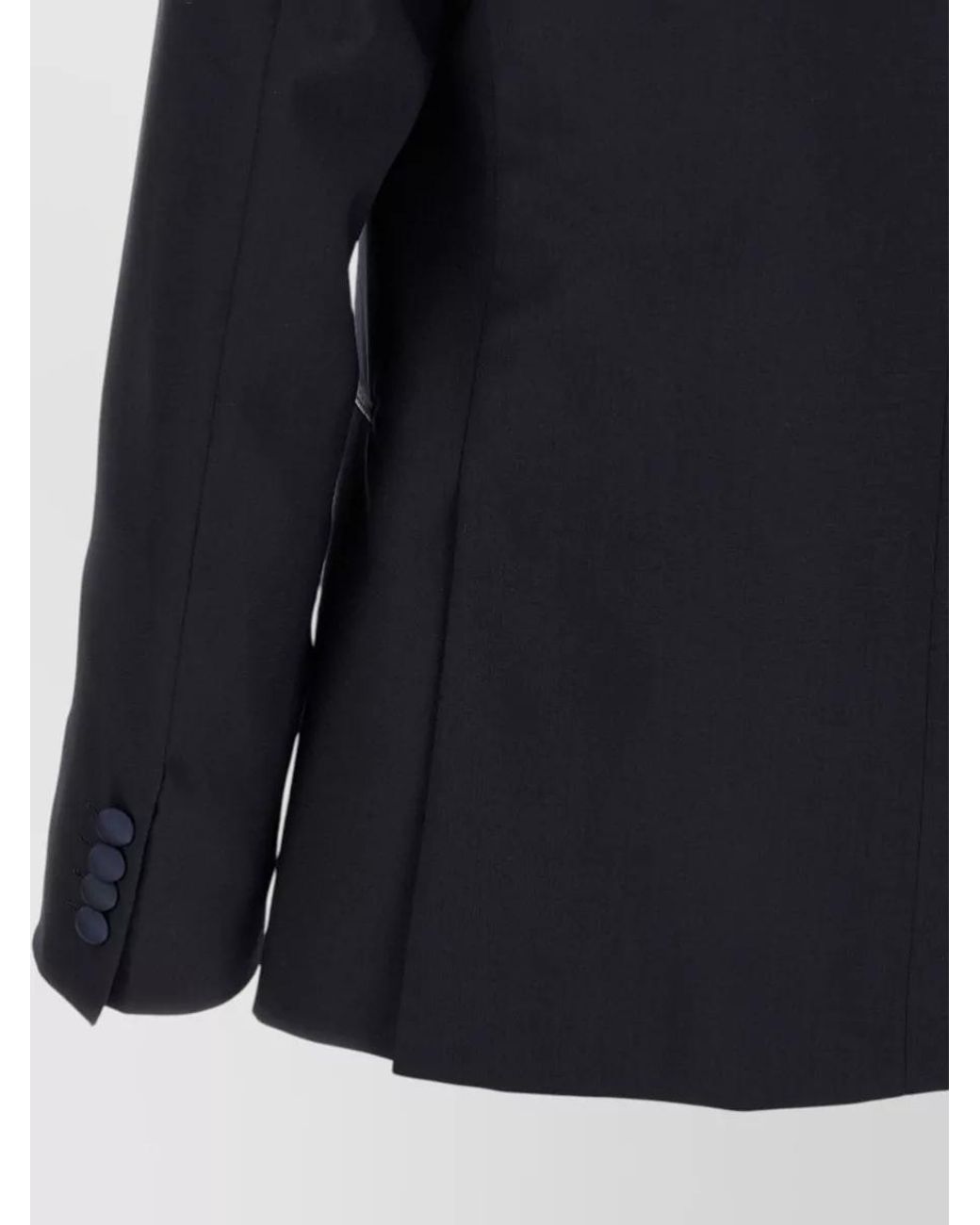 Pal Zileri Blue Wool Tailored Trousers for men