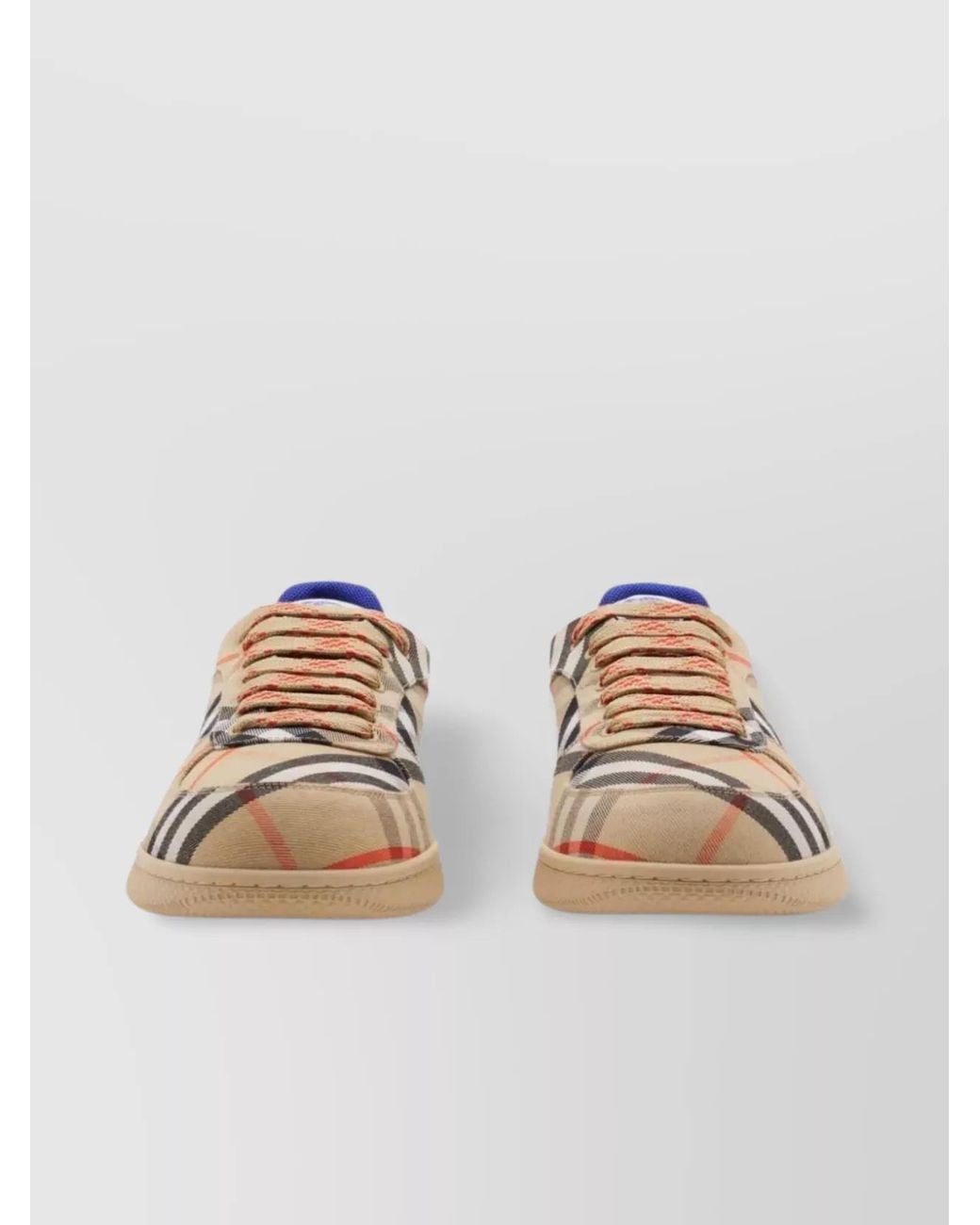 Burberry Natural Check Low-Top Sneakers for men