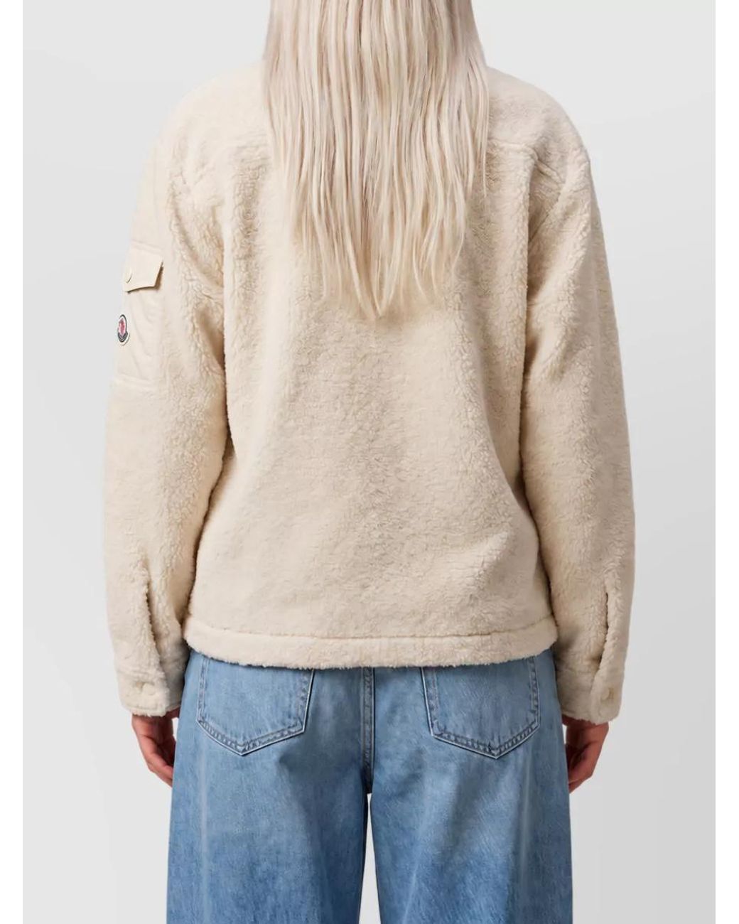 Moncler Blue Teddy Jacket