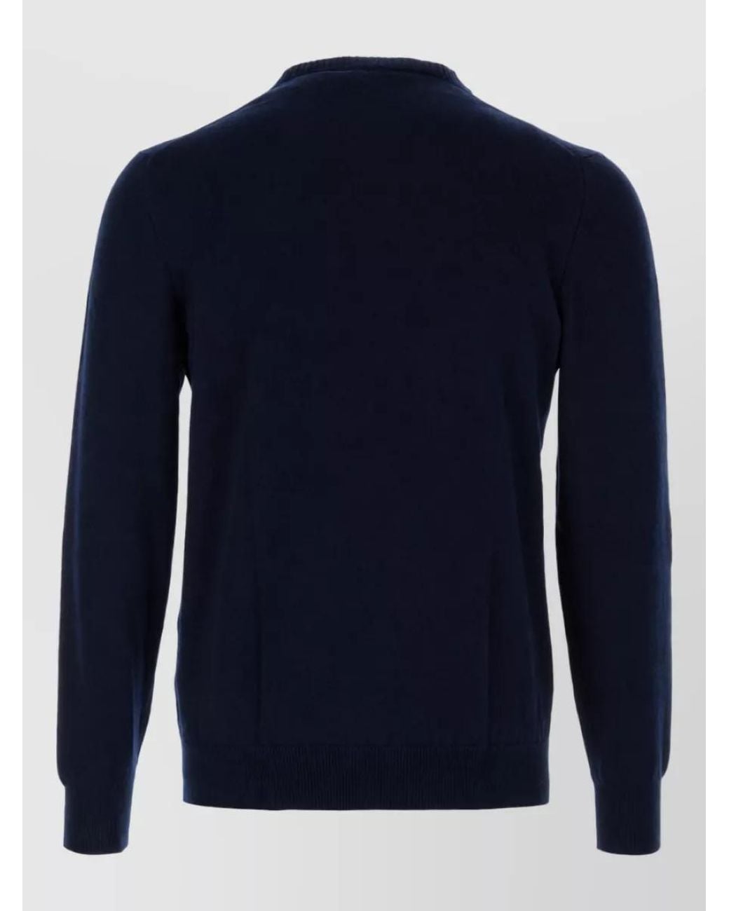 Fedeli Blue Cashmere Sweater for men