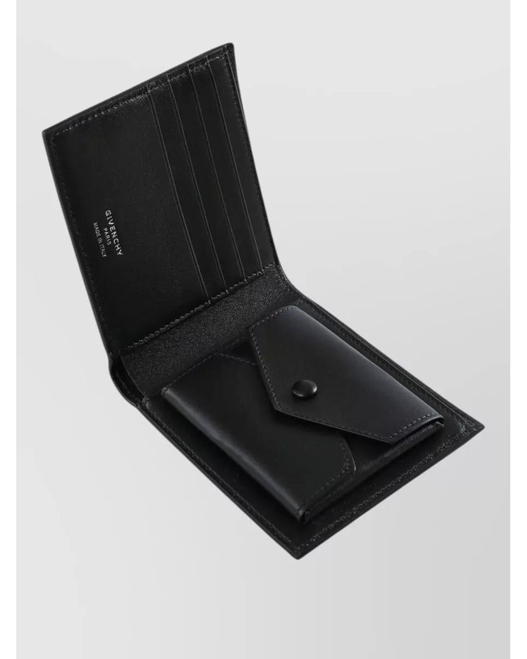 Givenchy Black Leather Wallet for men