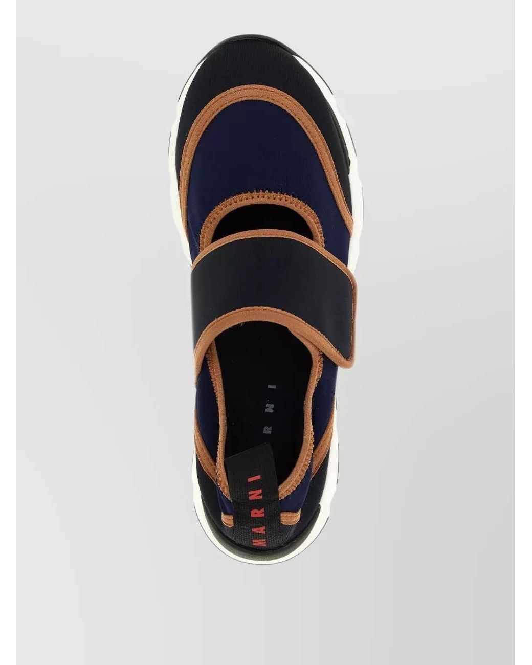 Marni Black Polyamide Low Top Sneakers