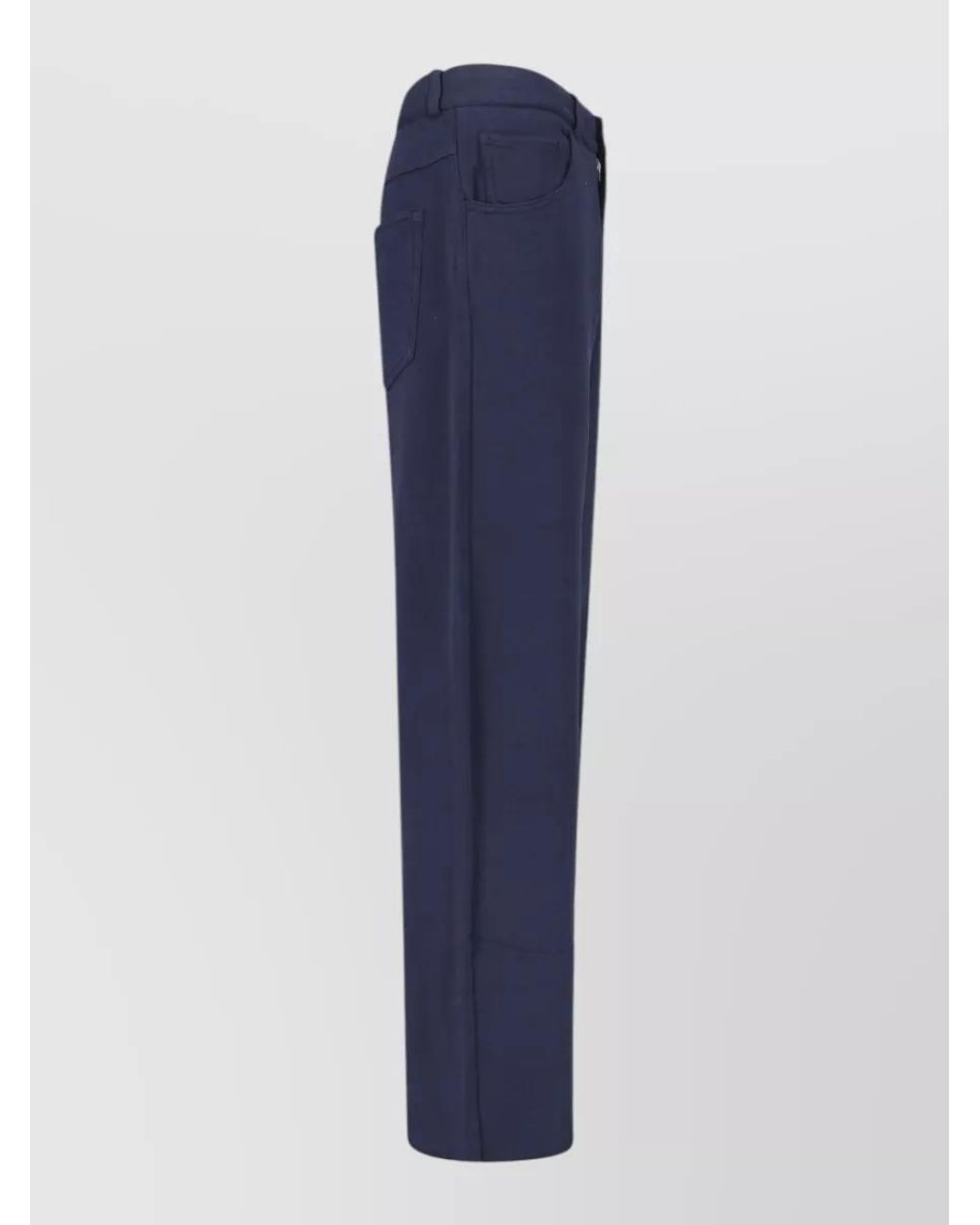 MM6 by Maison Margiela Blue Straight-Leg Denim Jeans