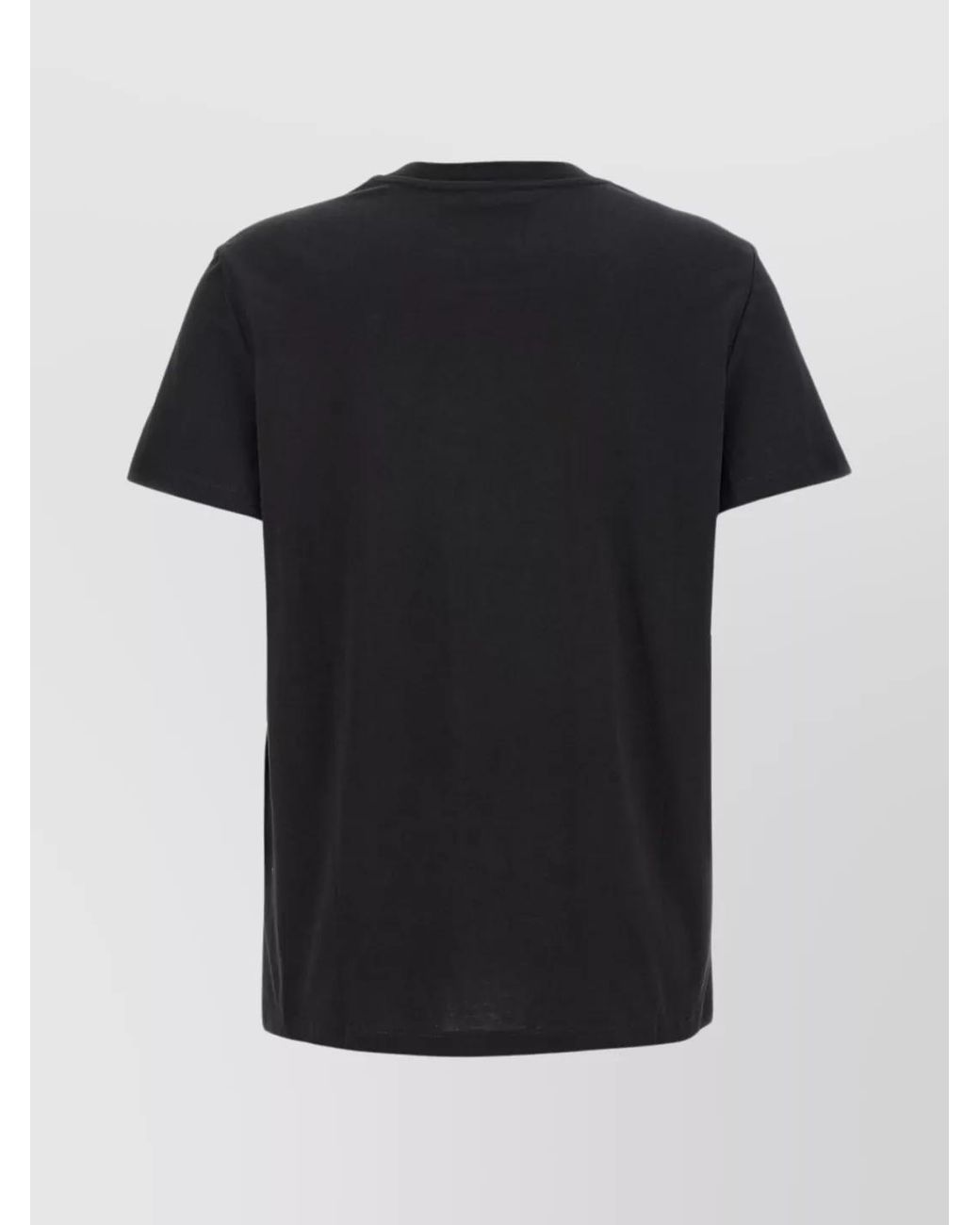 Max Mara Black Cotton Jersey Short-Sleeve T-Shirt