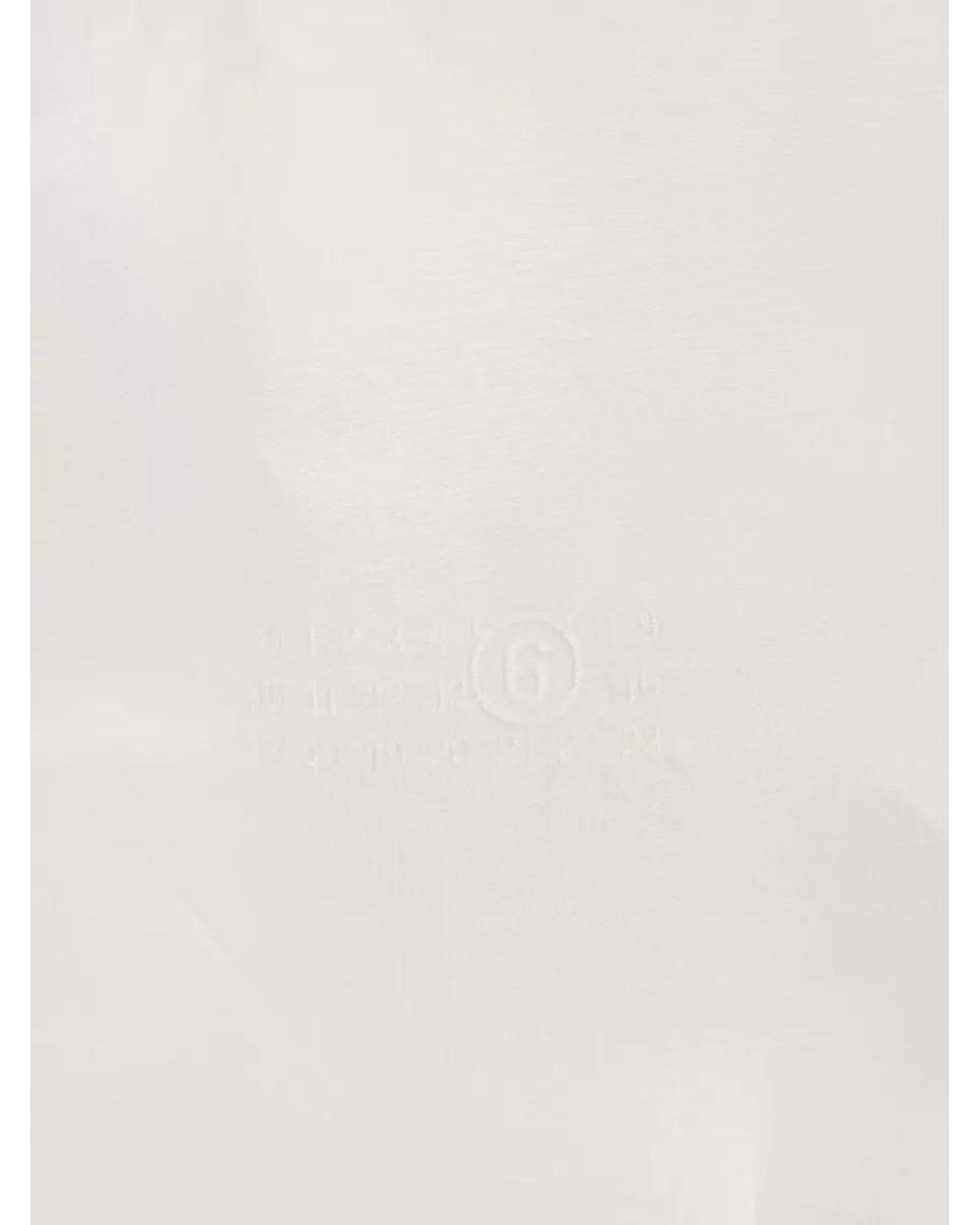 MM6 by Maison Margiela Natural Cotton Long-Sleeve Shirt