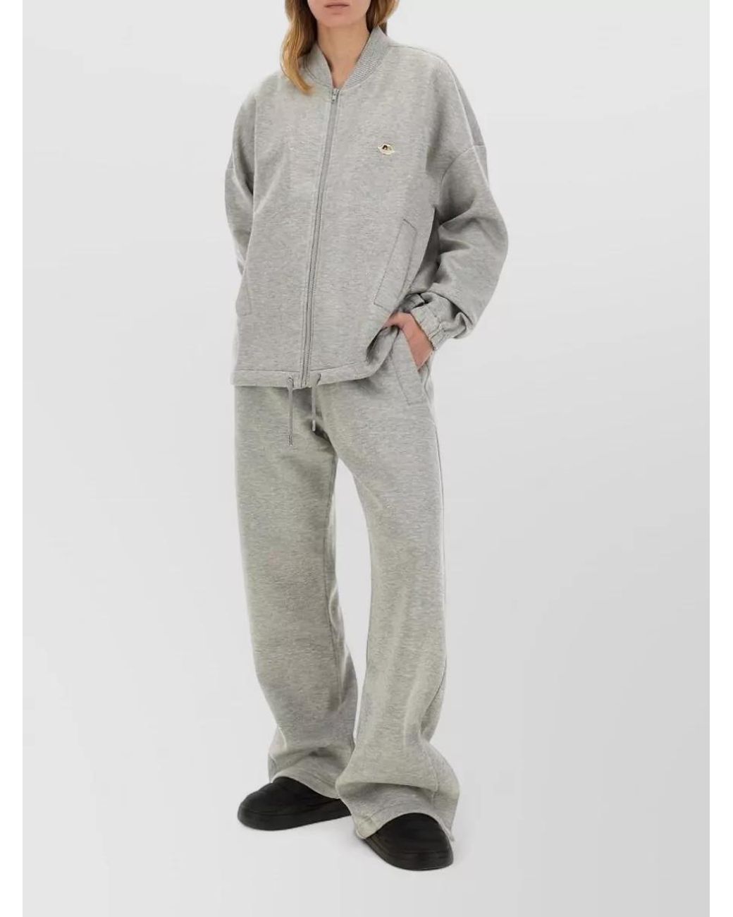 Fiorucci Gray Regular-Fit Knitted Top
