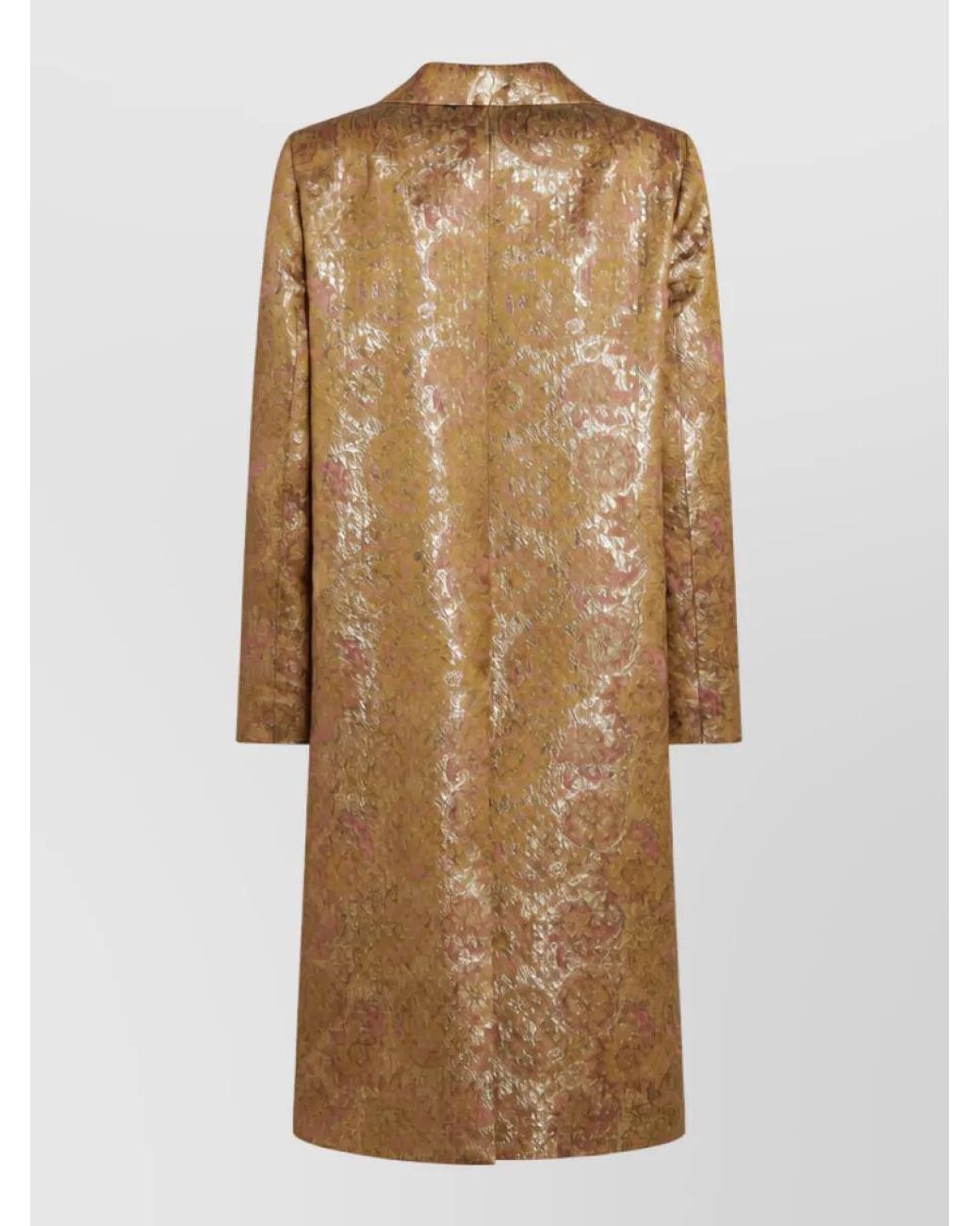 Dries Van Noten Natural Single-Breasted Blazer