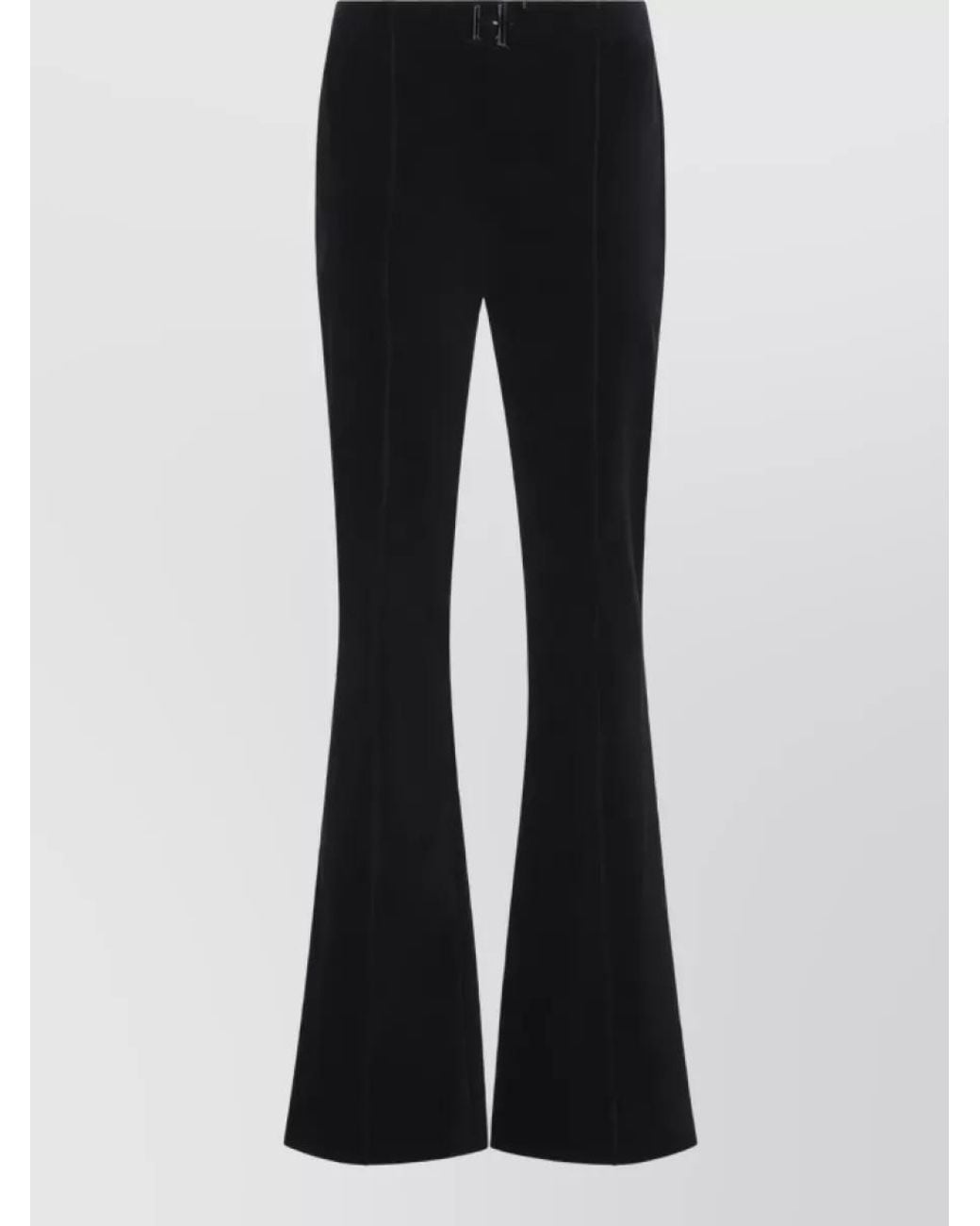 Elisabetta Franchi Black Flared Trousers