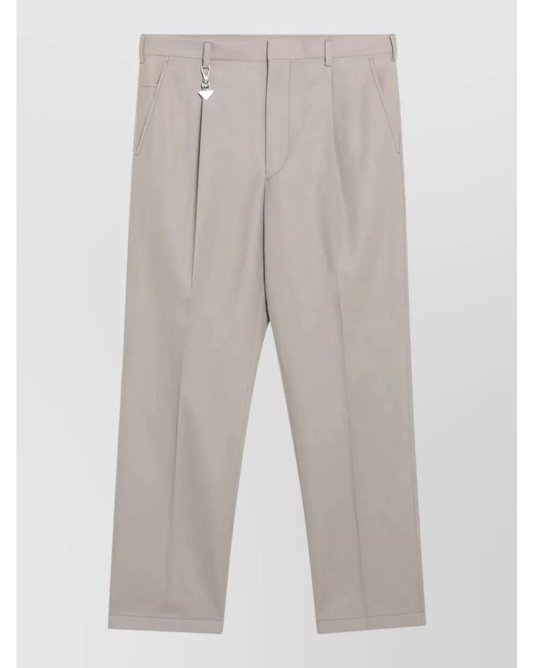 Prada White Tailored Trousers for men