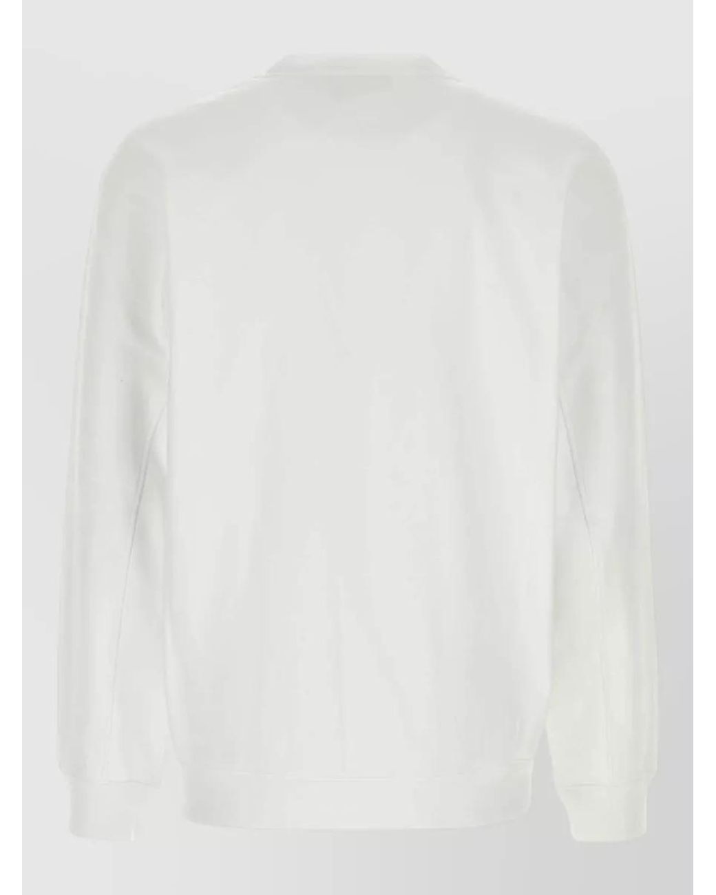 Gucci White Cotton Sweatshirt for men