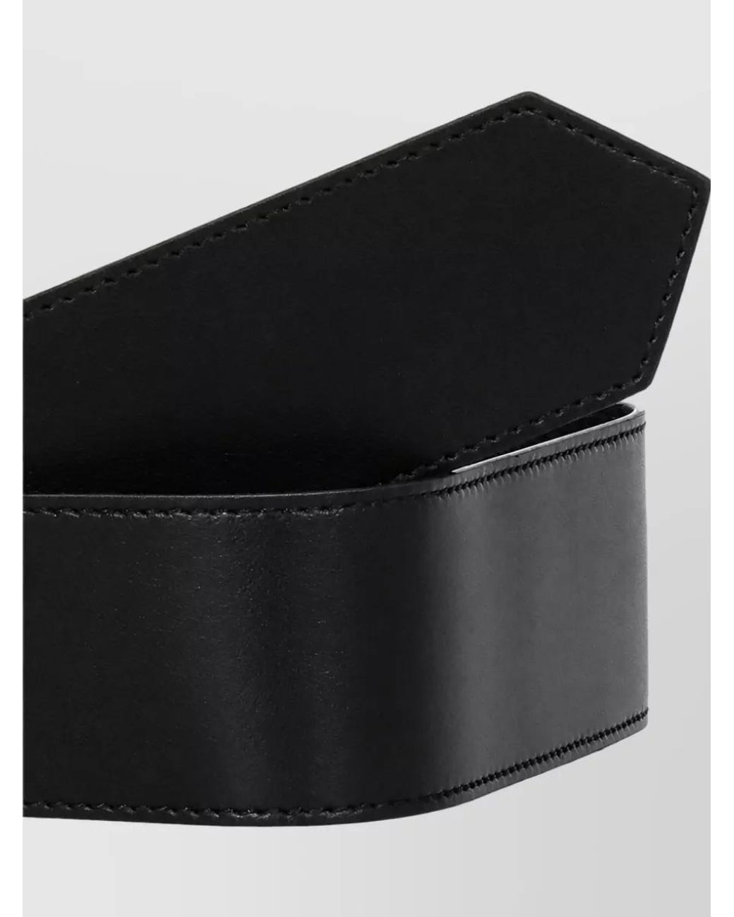Fabiana Filippi Gray Leather Belt