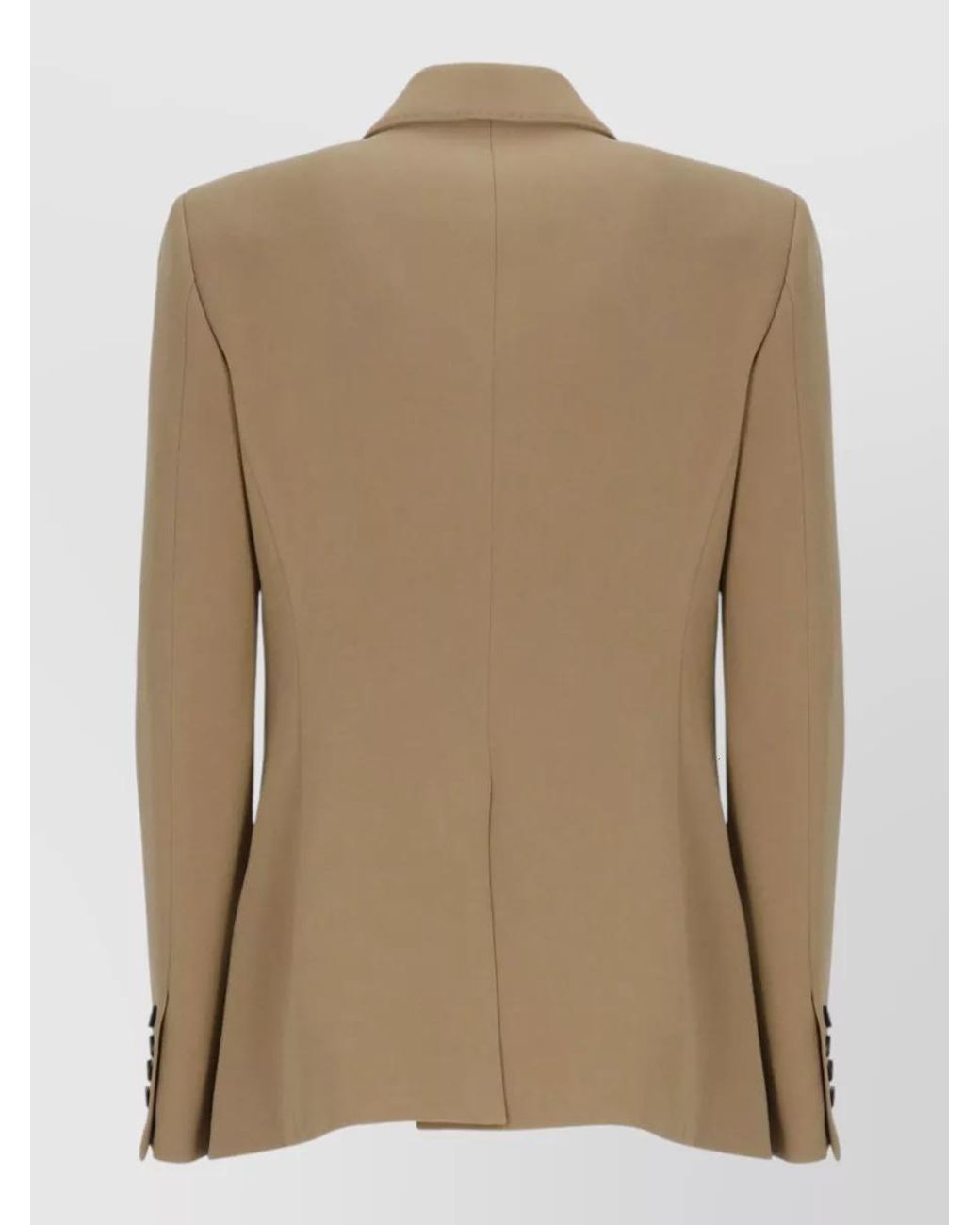 Alberto Biani Natural Single-Breasted Suit Jacket