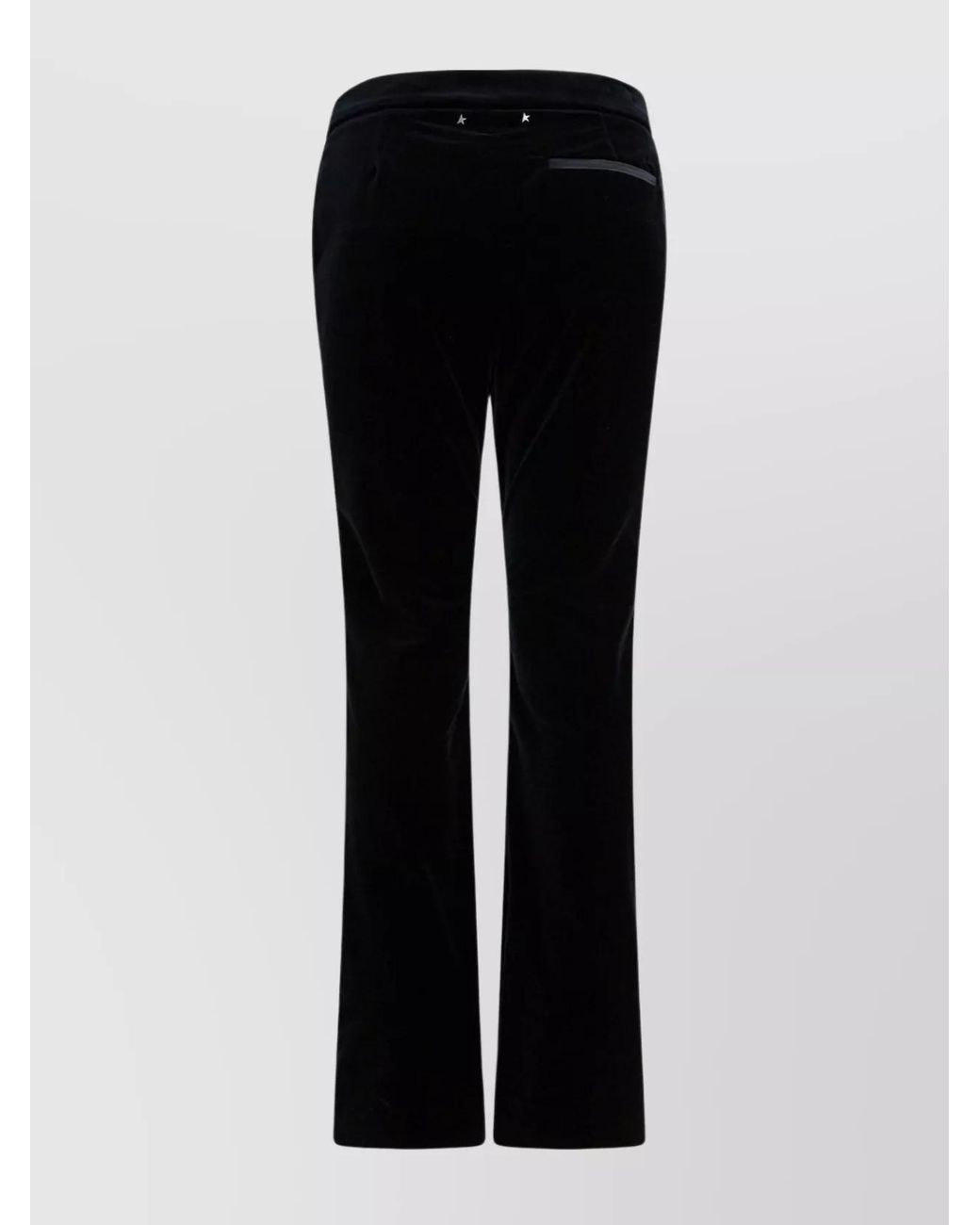 Golden Goose Deluxe Brand Black Slightly Flared Tailored Trousers