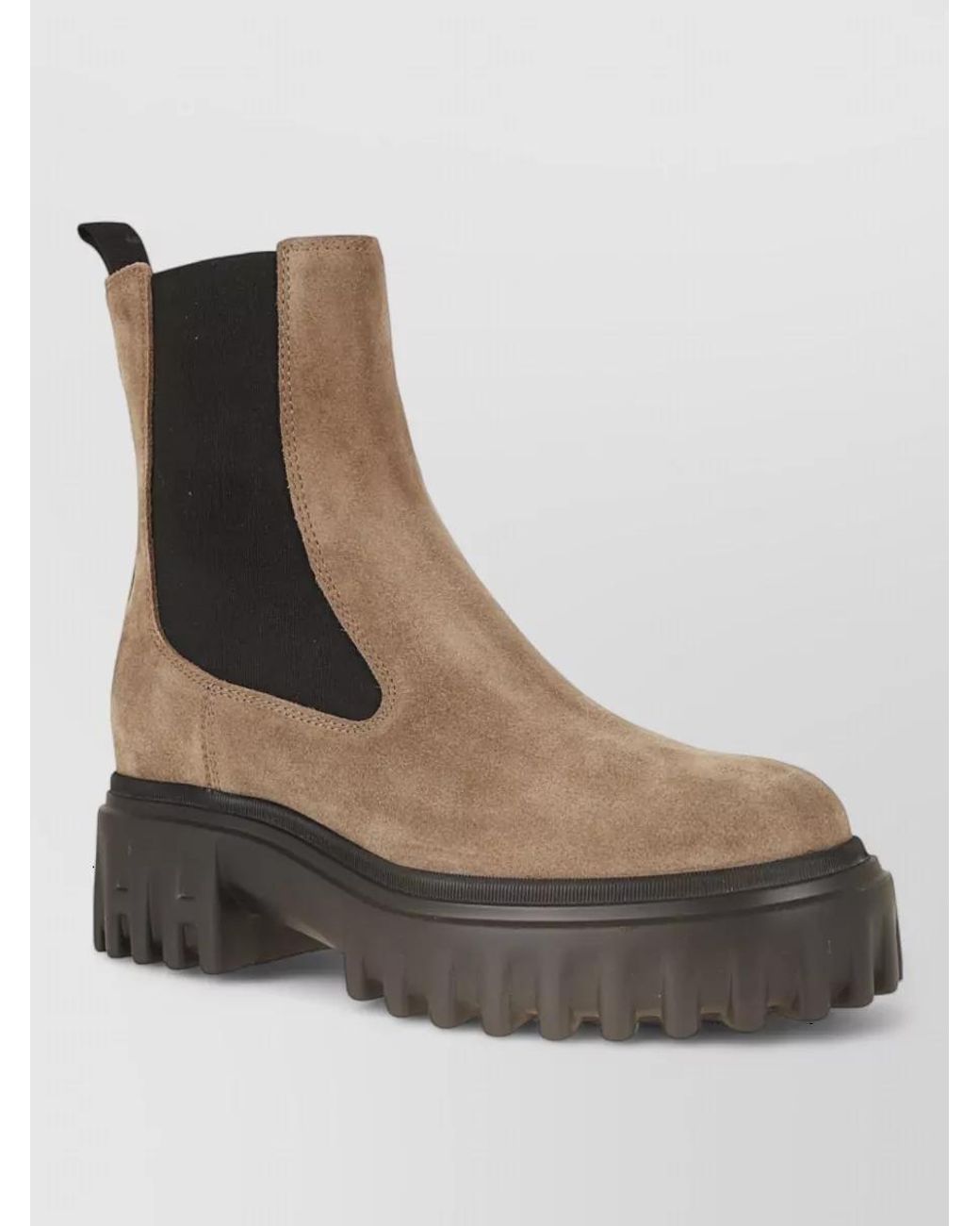 Hogan Multicolor Suede Chelsea Ankle Boots