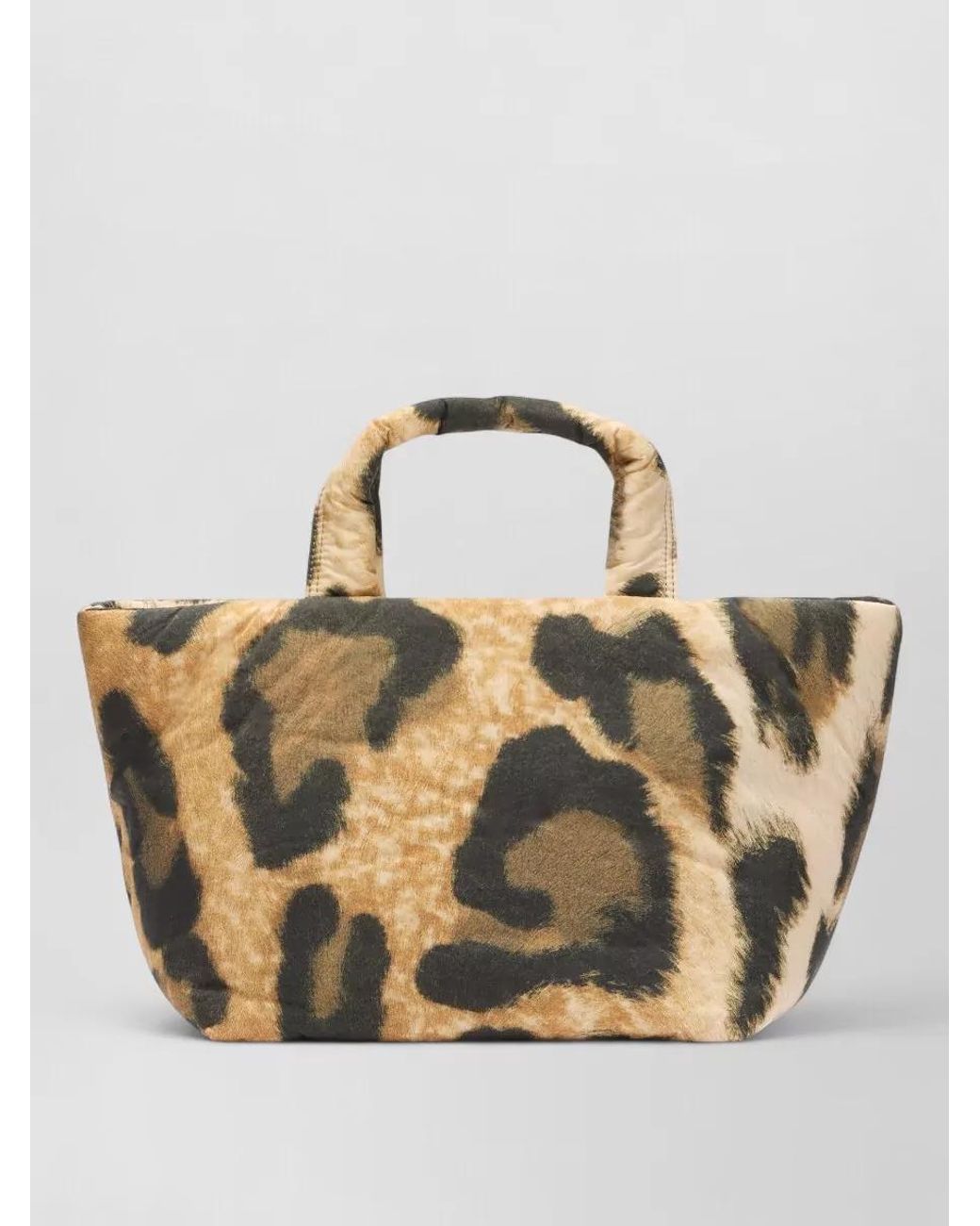 Vivienne Westwood Multicolor Medium Nylon Leopard-Print Tote Bag