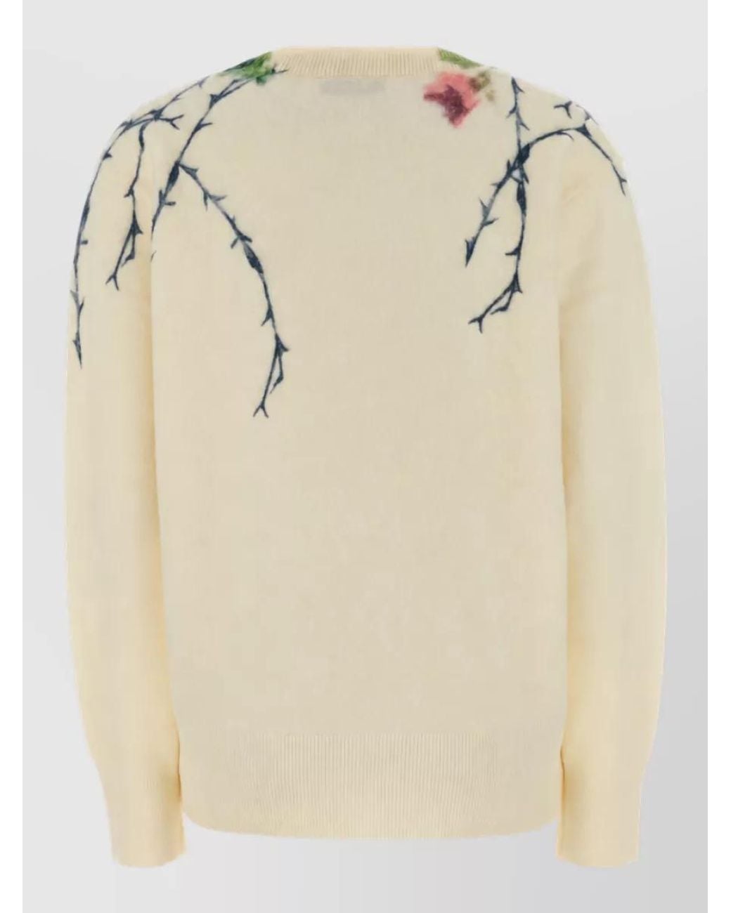 Blumarine Blue Printed Jumper
