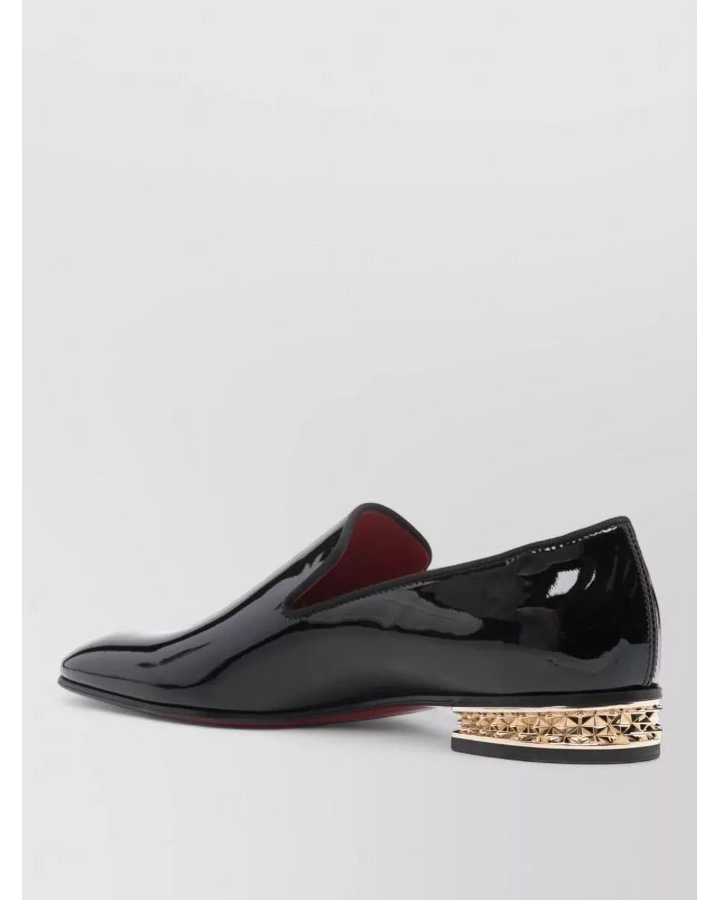 Christian Louboutin Multicolor Patent Leather Embellished Loafers for men