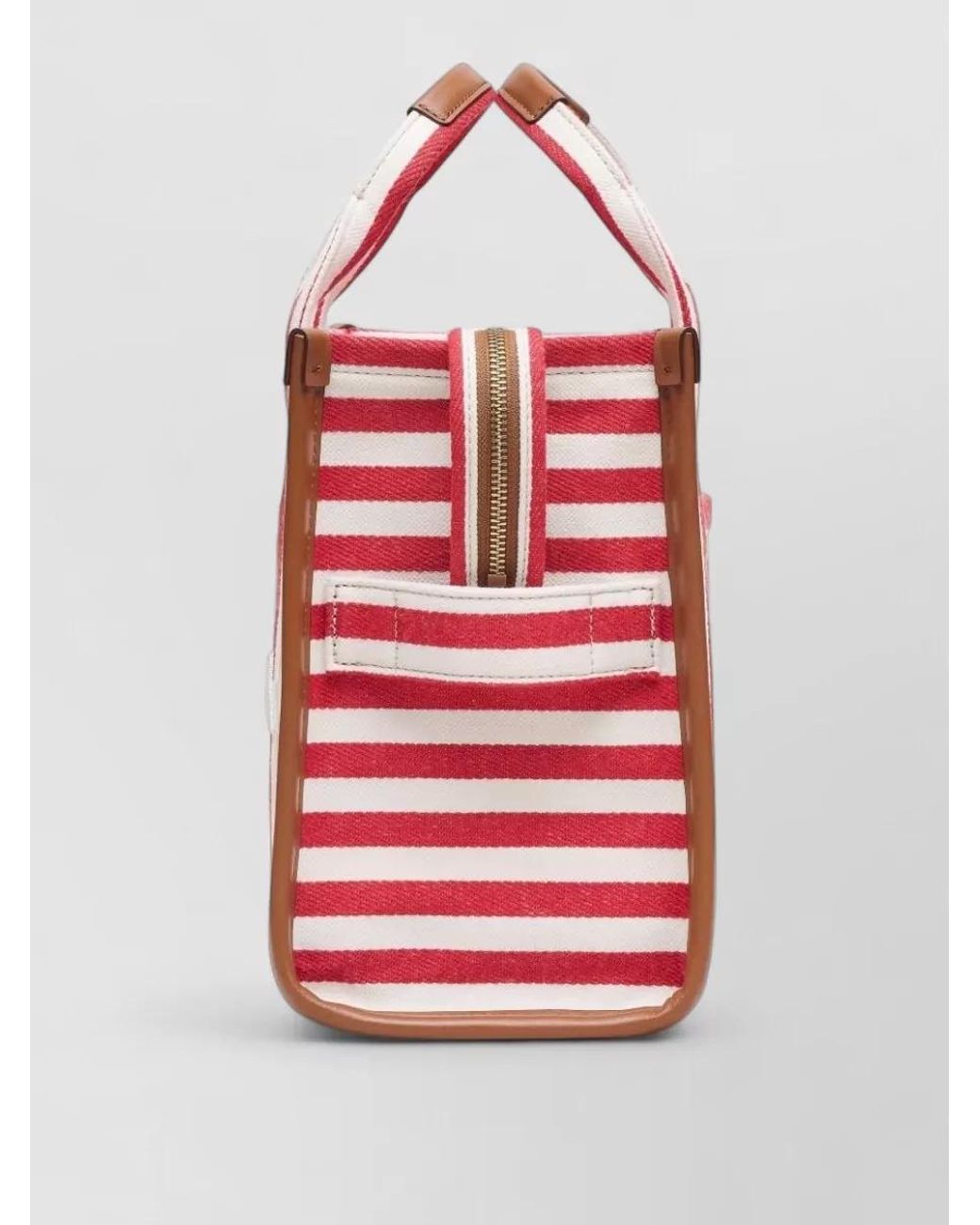 Marc Jacobs Red The Tote Bag Medium Cotton Tote Bag