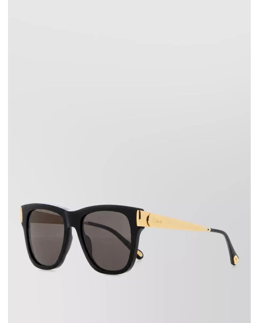Chloé Black Acetate Holly Sunglasses