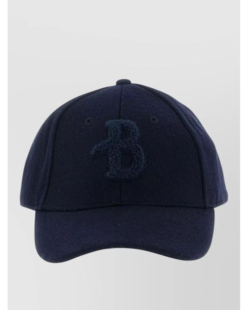 Ballantyne Blue Wool Blend Baseball Cap for men