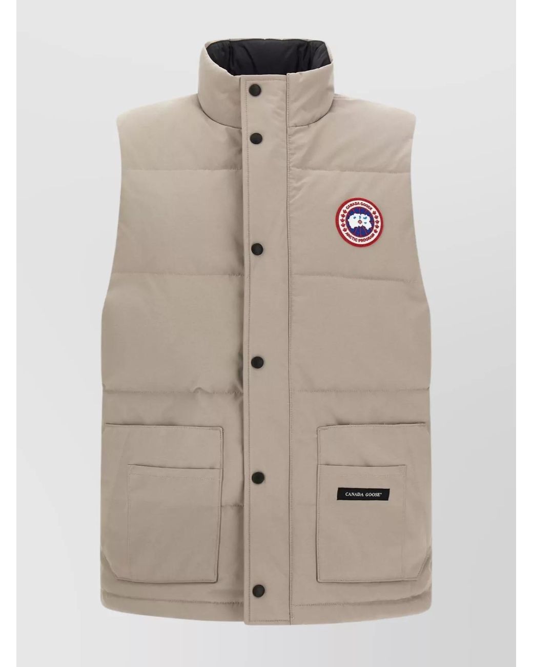 Canada Goose Natural Down Quilted Sleeveless Puffer Vest for men