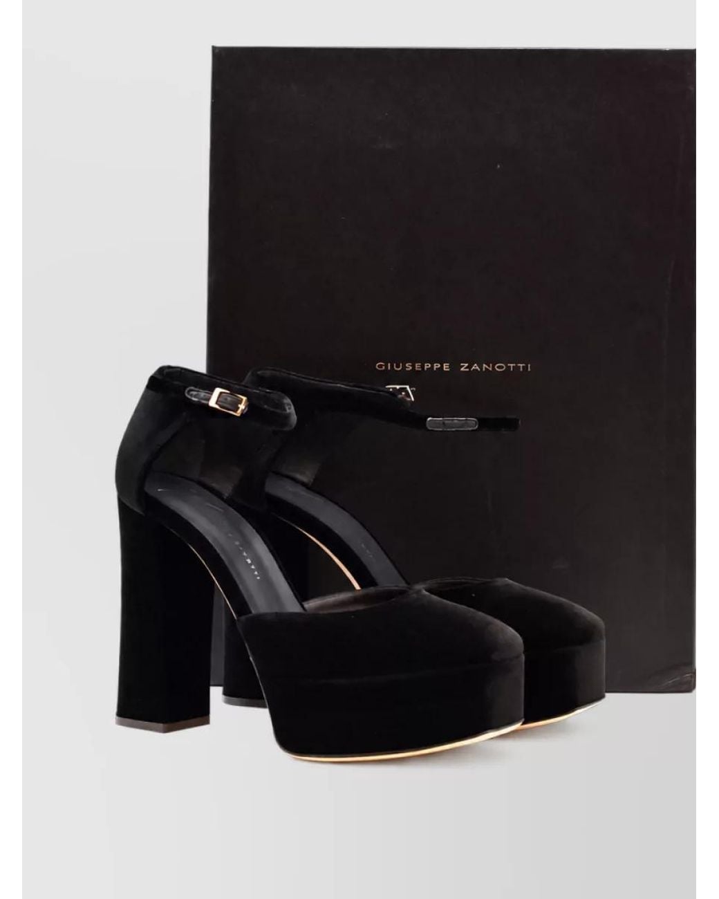 Giuseppe Zanotti Black Sandals