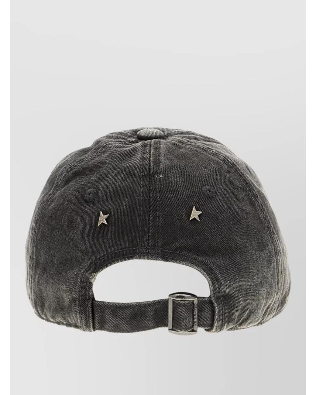 Golden Goose Deluxe Brand Gray Denim Baseball Cap