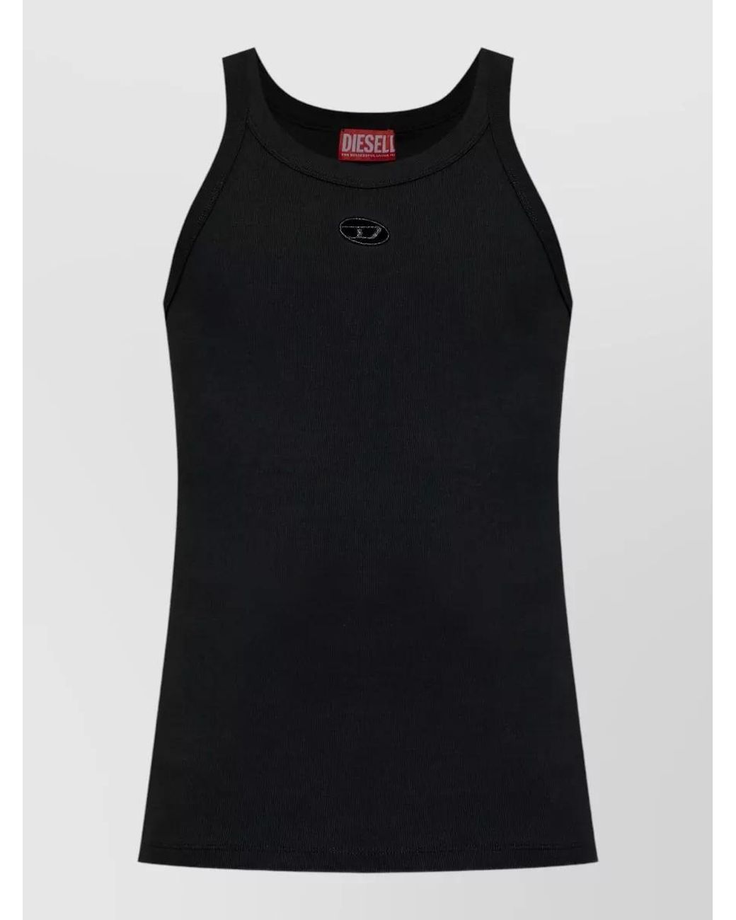 DIESEL Black Slim-Fit Tank Top for men