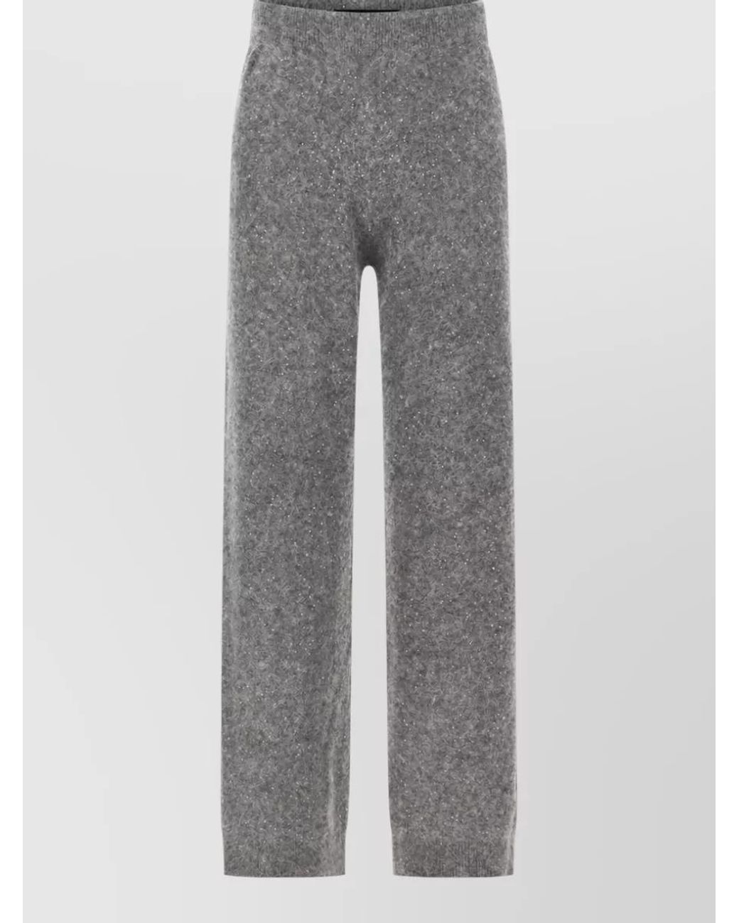 Fabiana Filippi Gray Loungewear Trousers