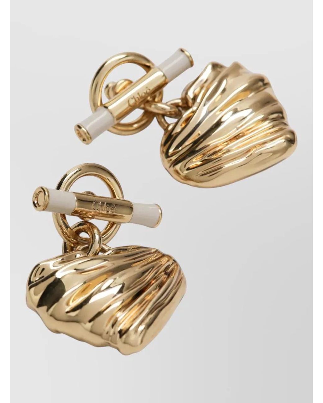 Chloé Metallic Earrings